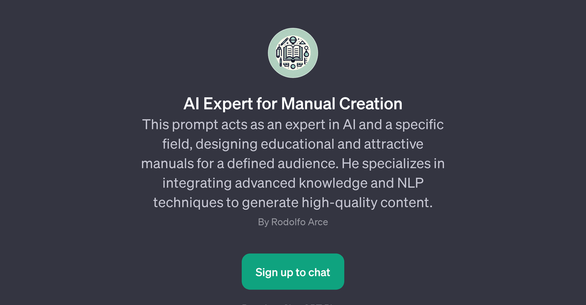 AI Expert for Manual Creation