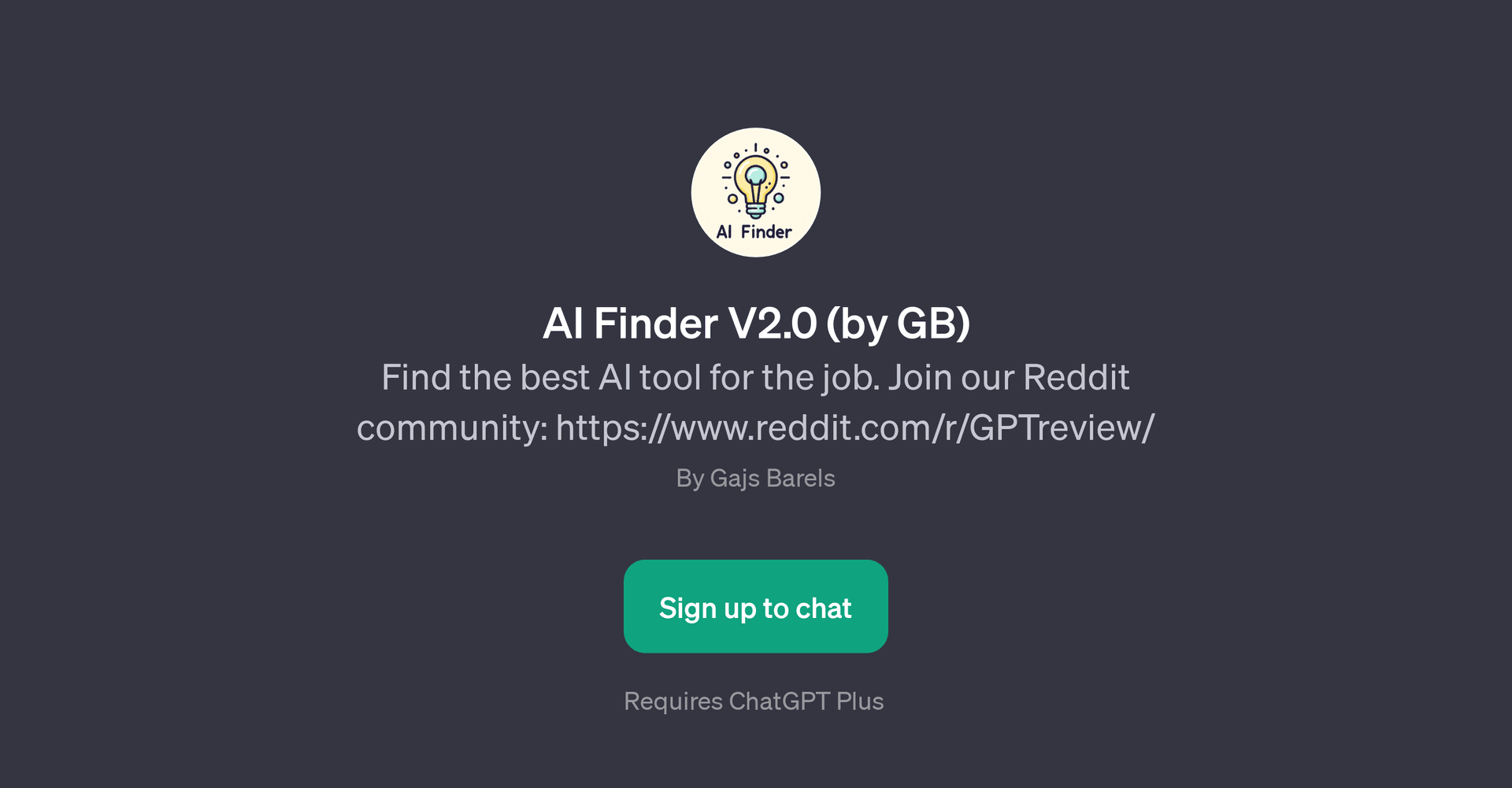 AI Finder V2.0 (by GB)