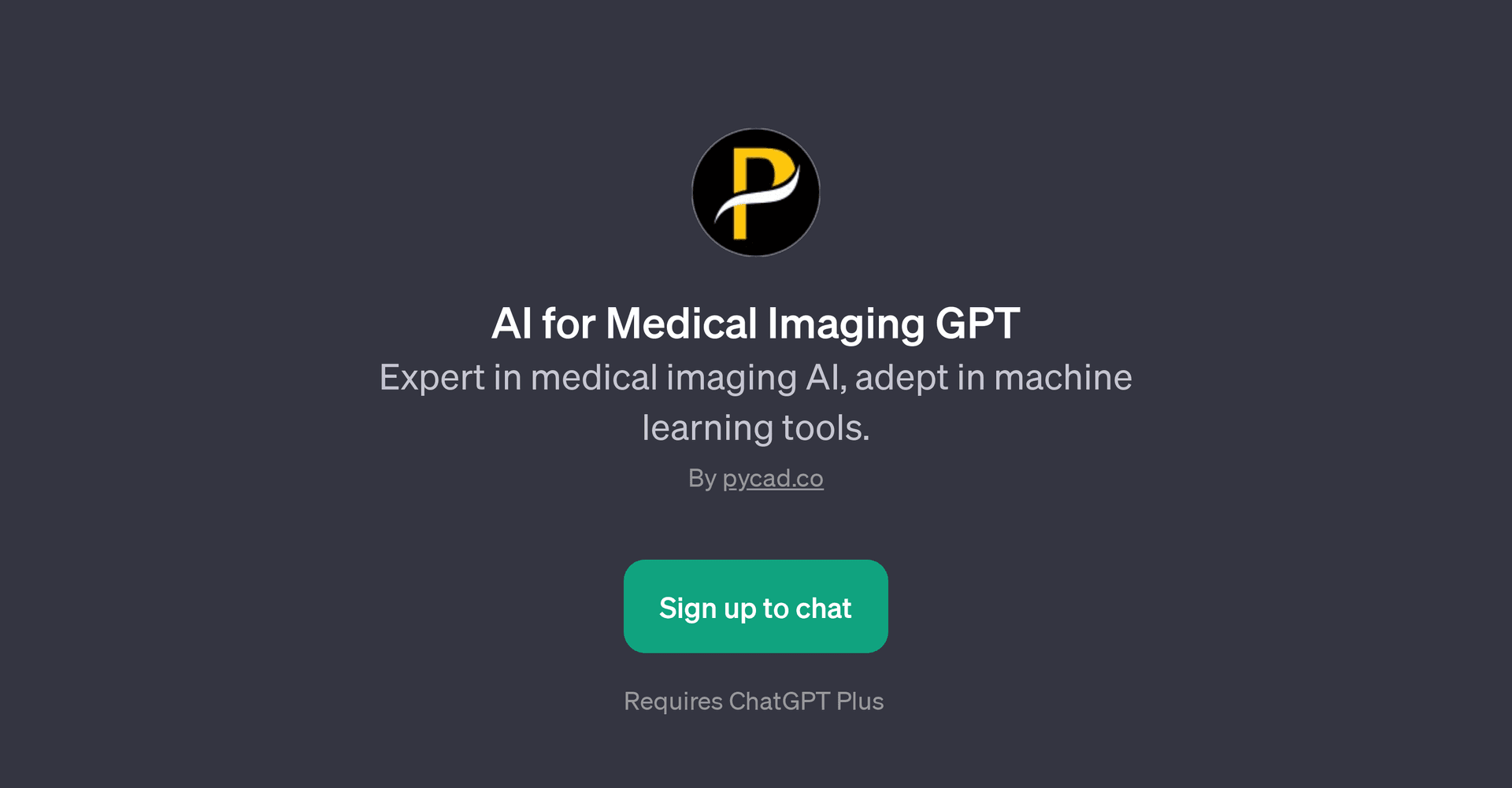 AI for Medical Imaging GPT