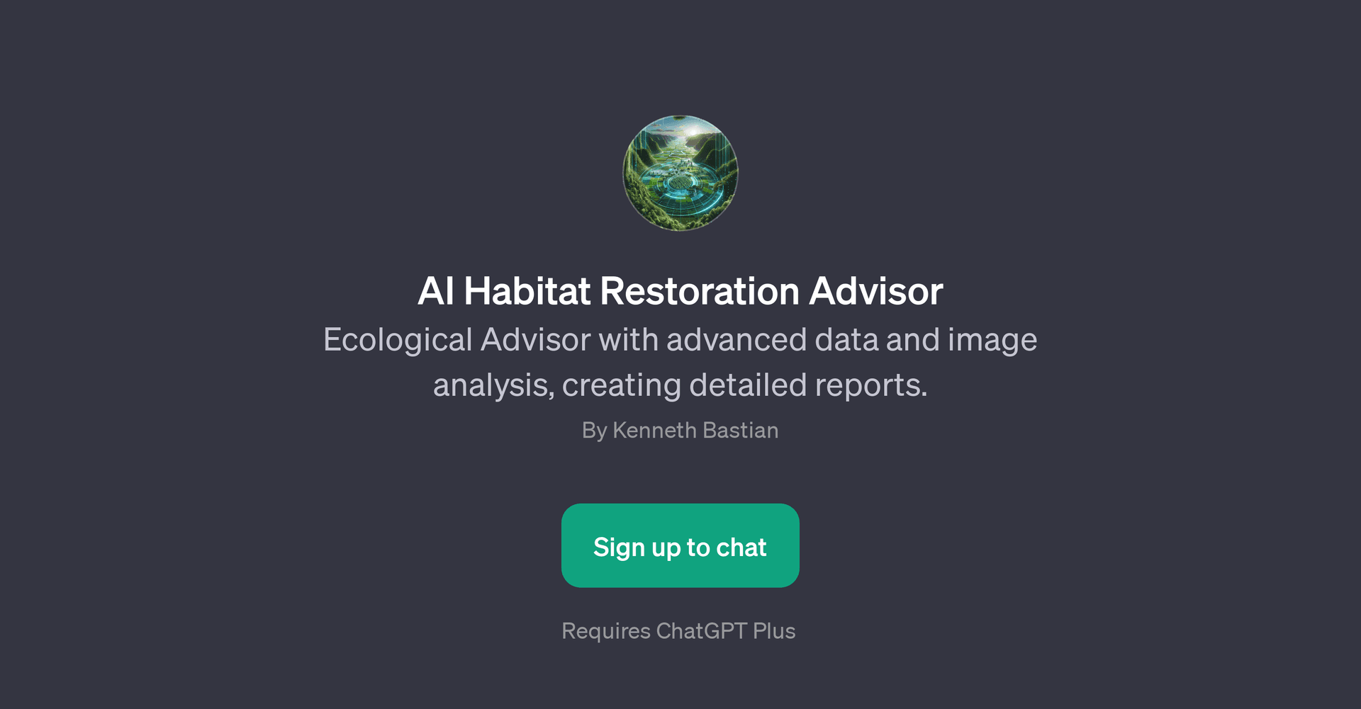 AI Habitat Restoration Advisor