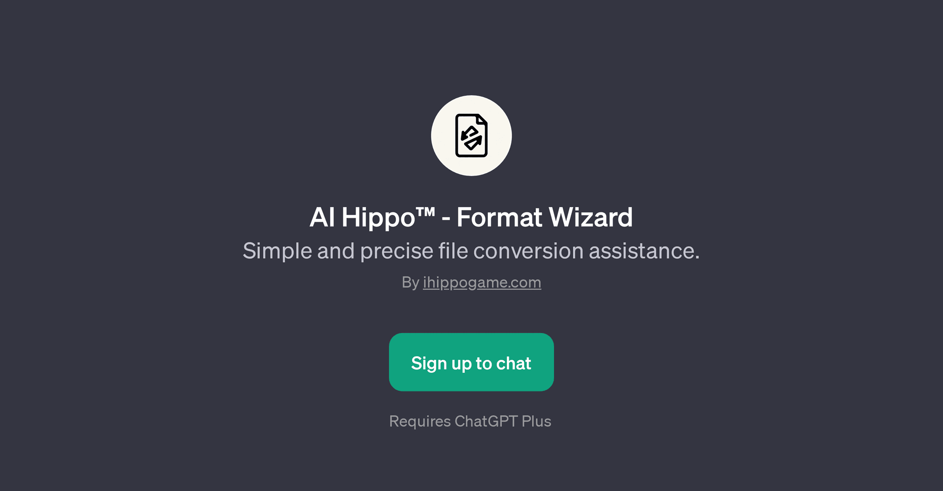 AI Hippo - Format Wizard