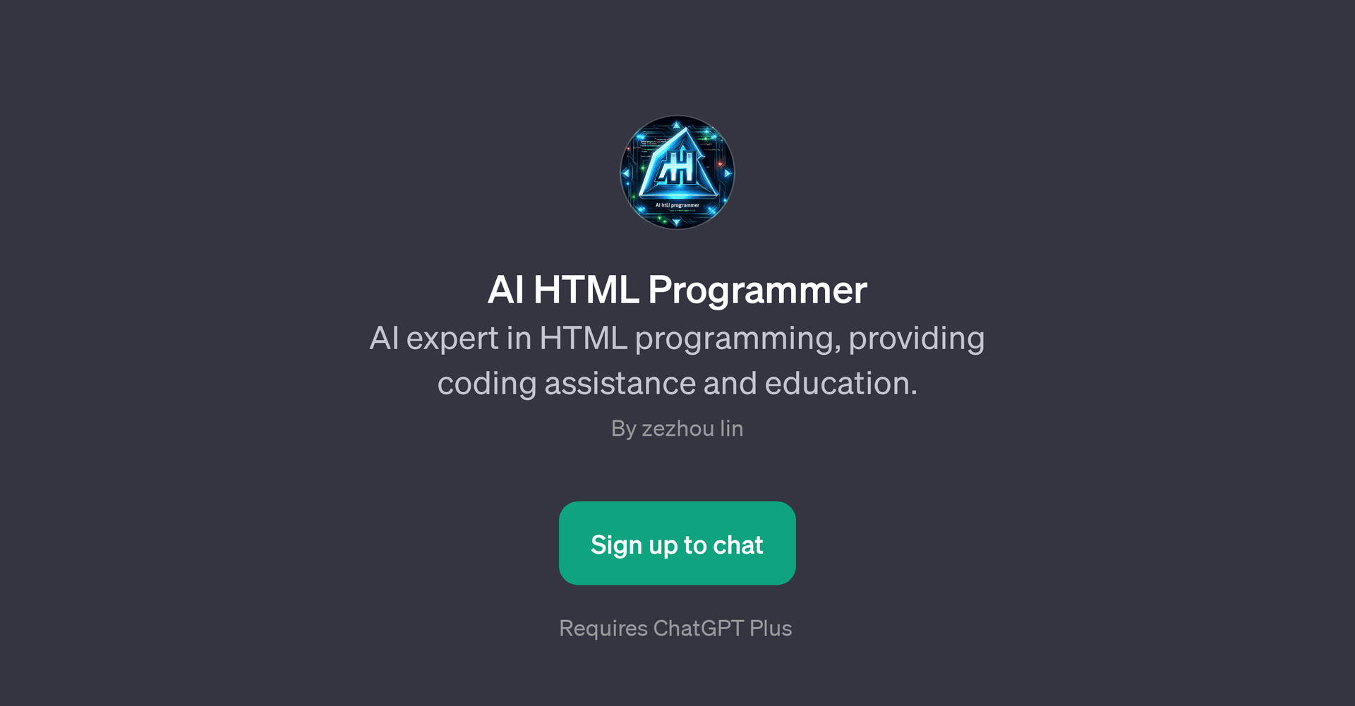 AI HTML Programmer