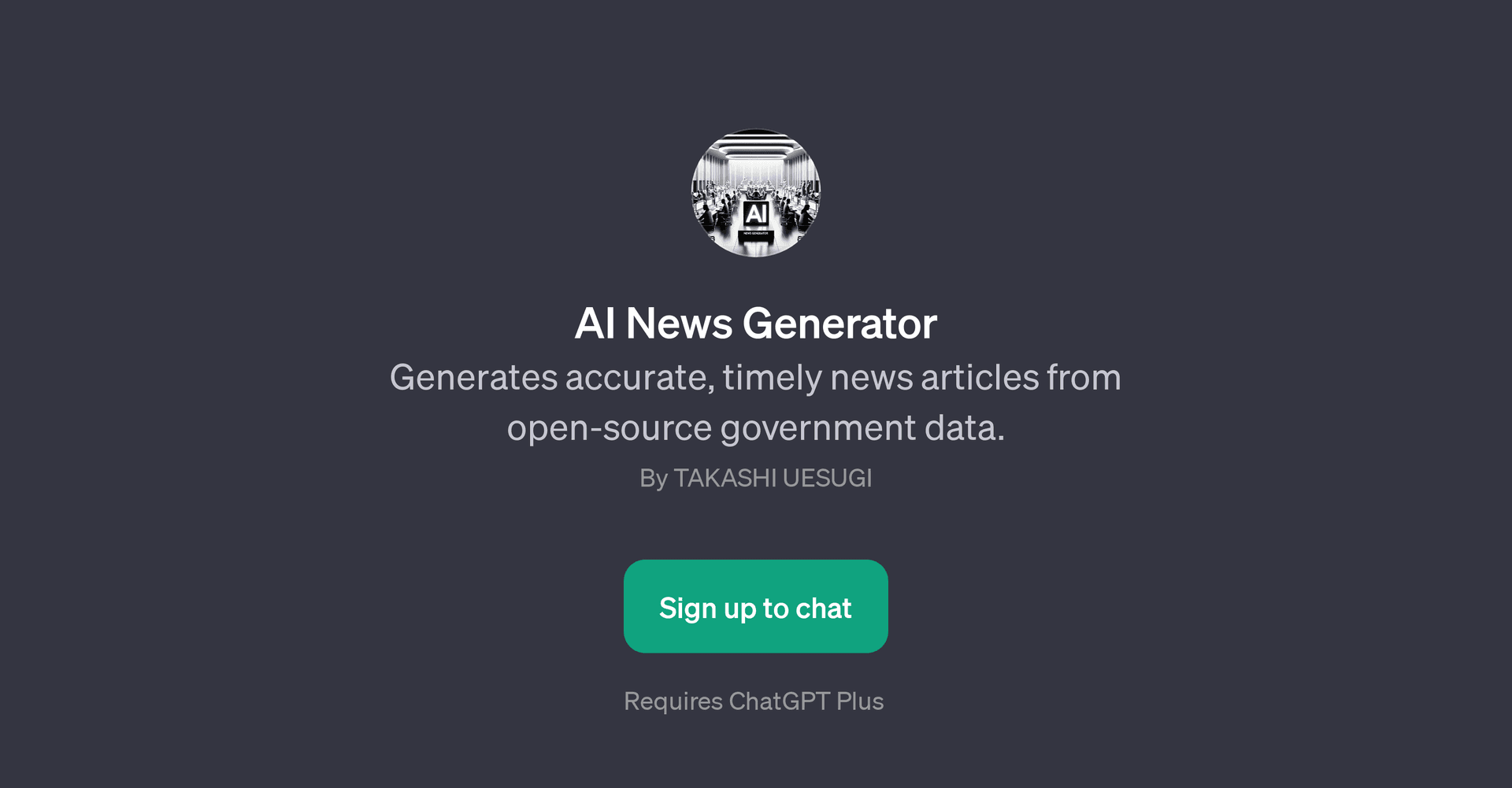 AI News Generator