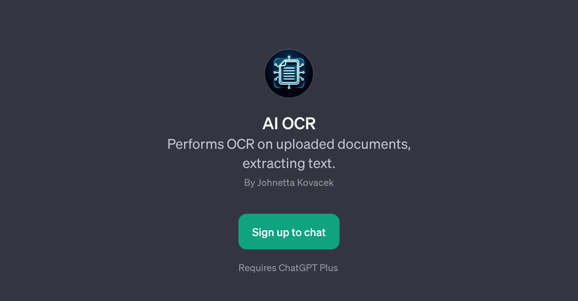 AI OCR
