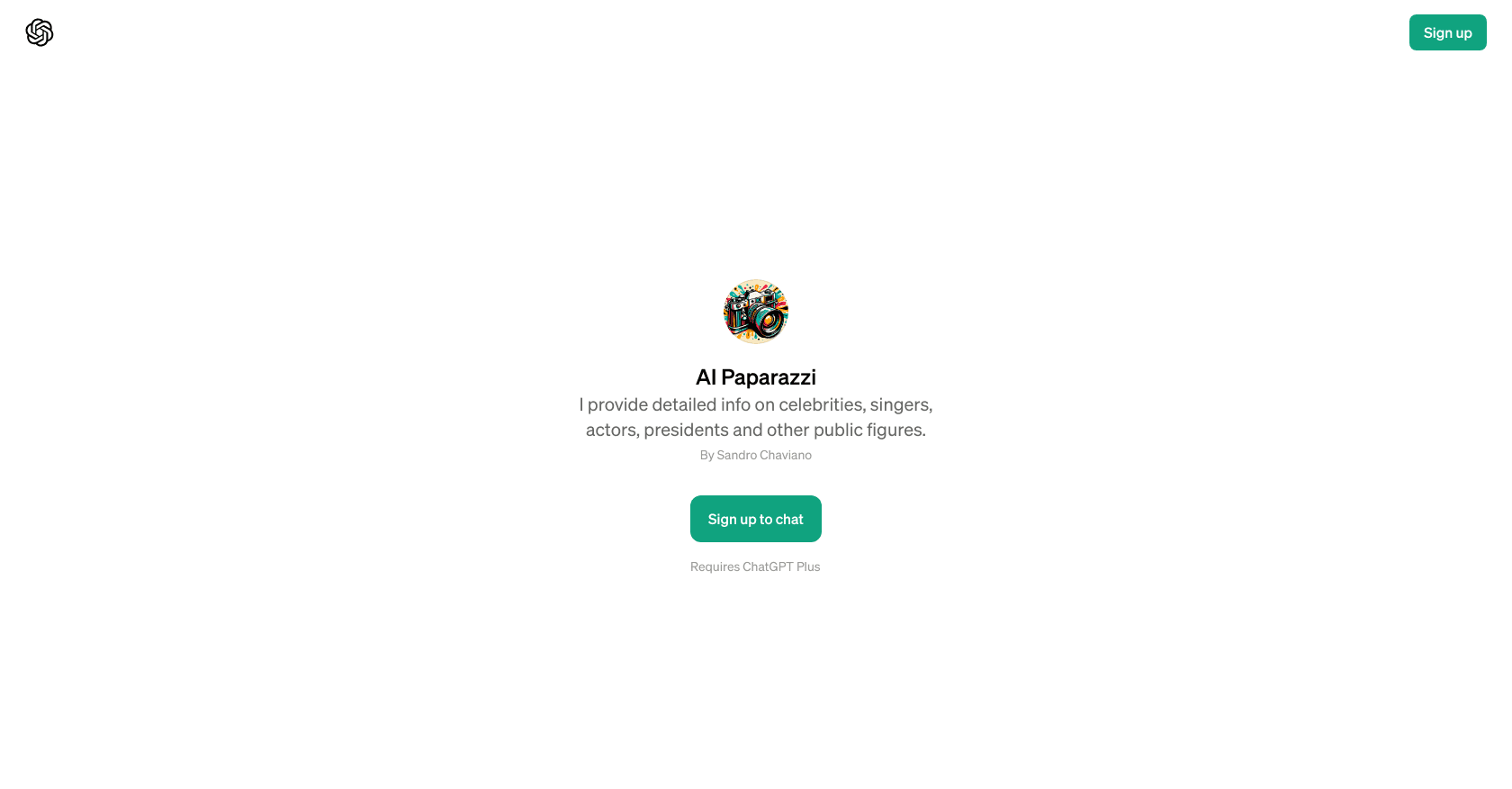 AI Paparazzi