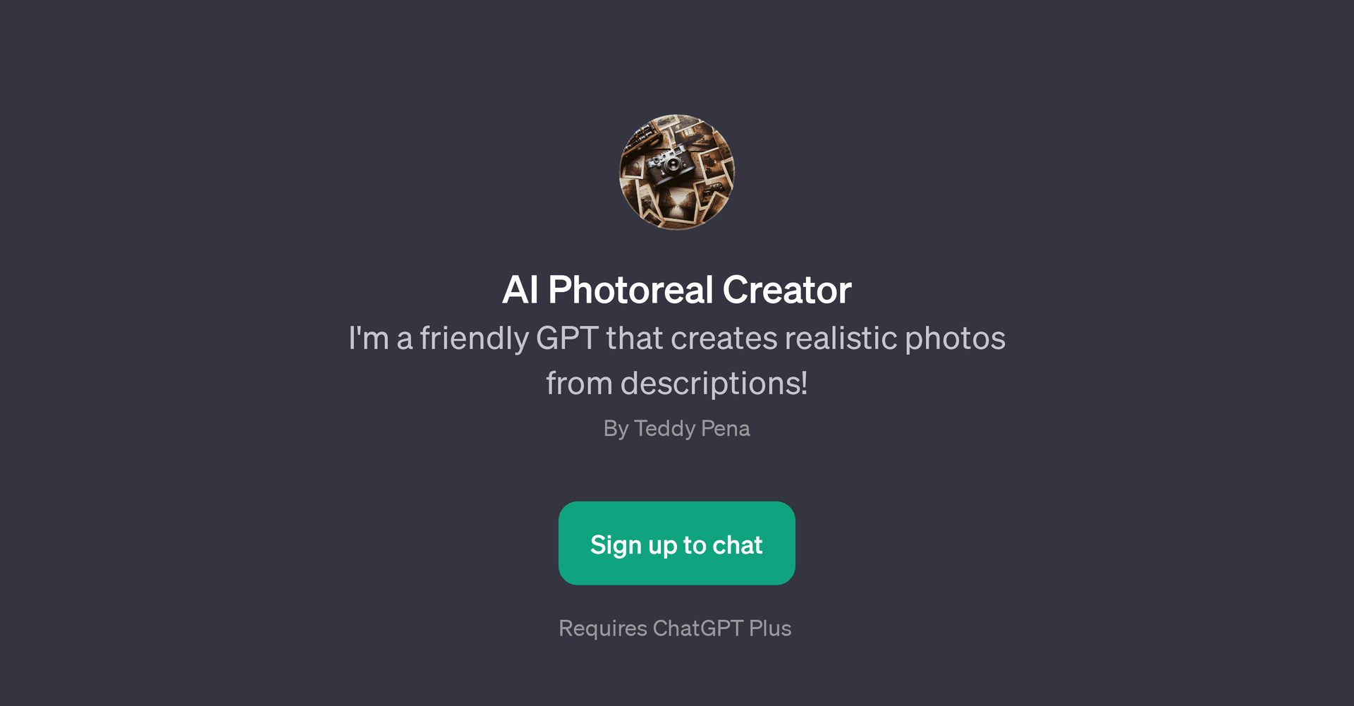 AI Photoreal Creator