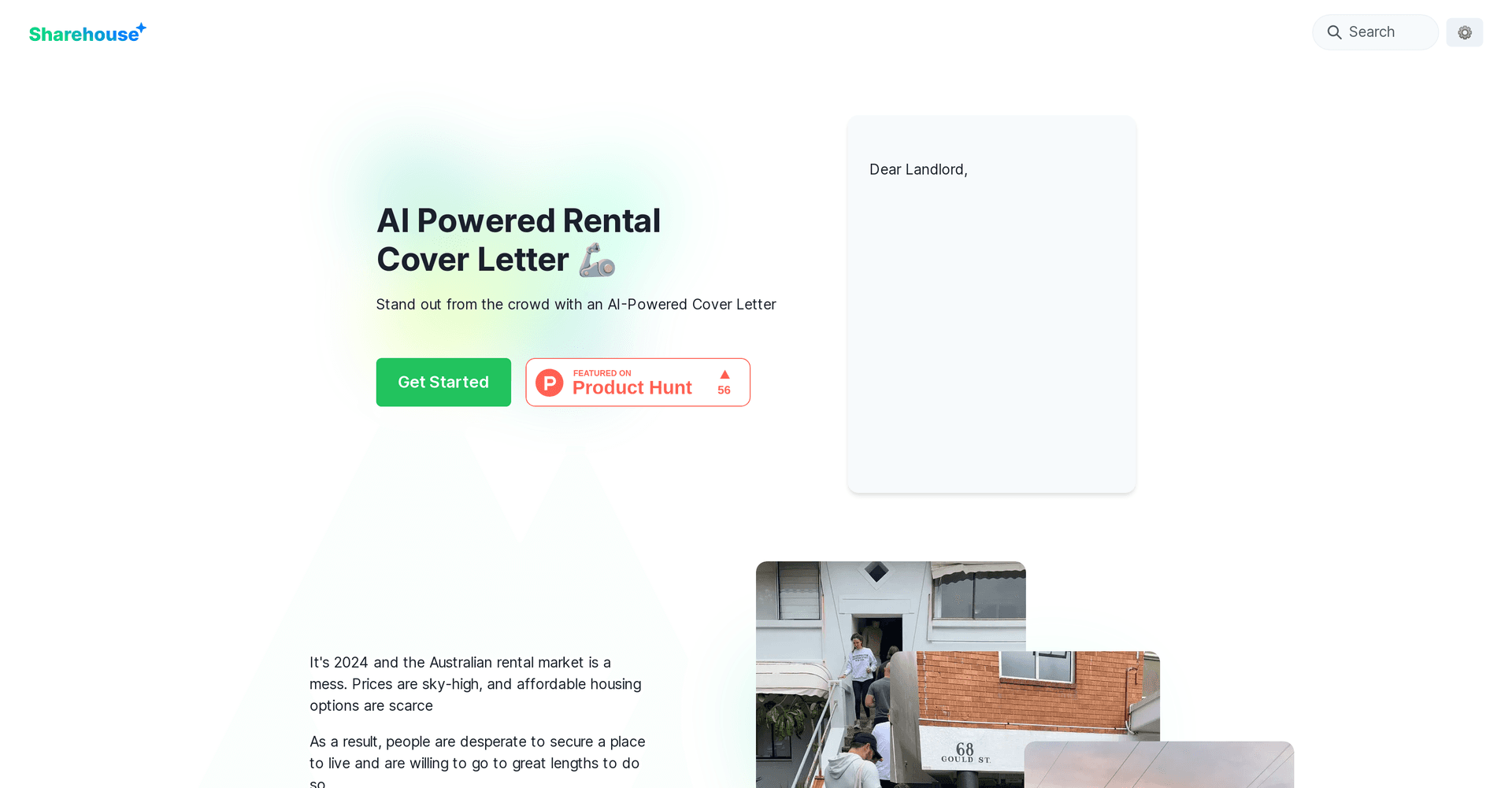 AI Rental Cover Letter