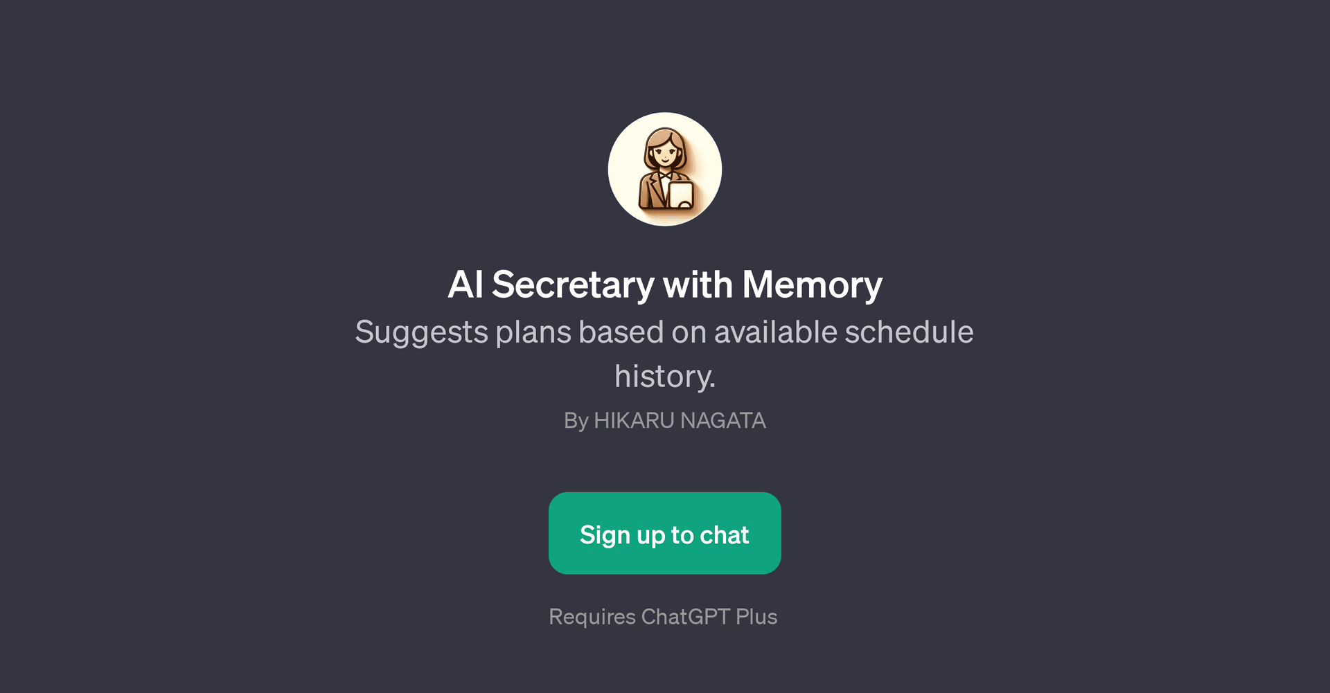 AI Secretary with Memory