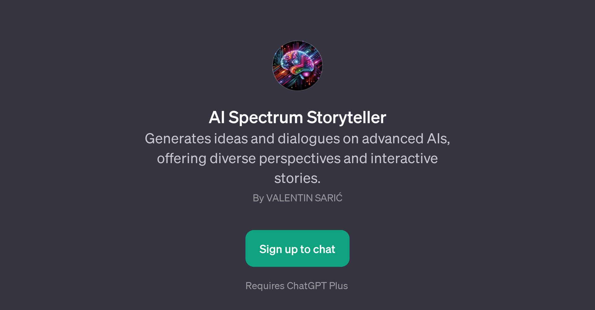 AI Spectrum Storyteller