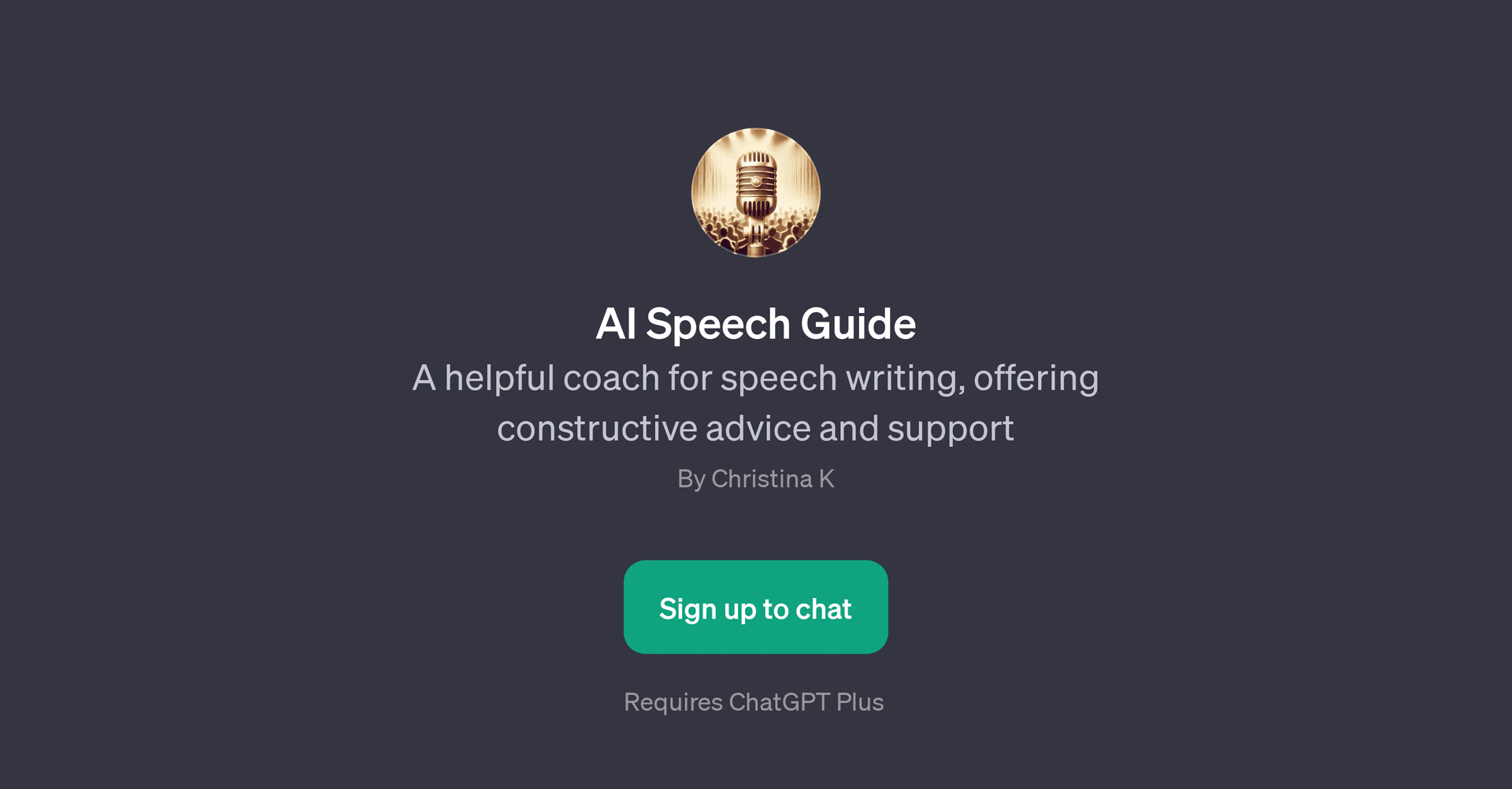 AI Speech Guide