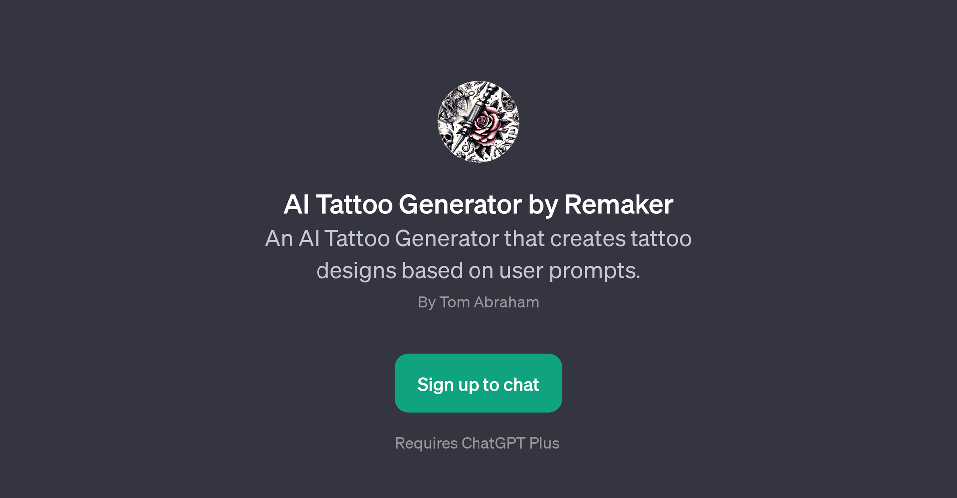 AI Tattoo Generator by Remaker