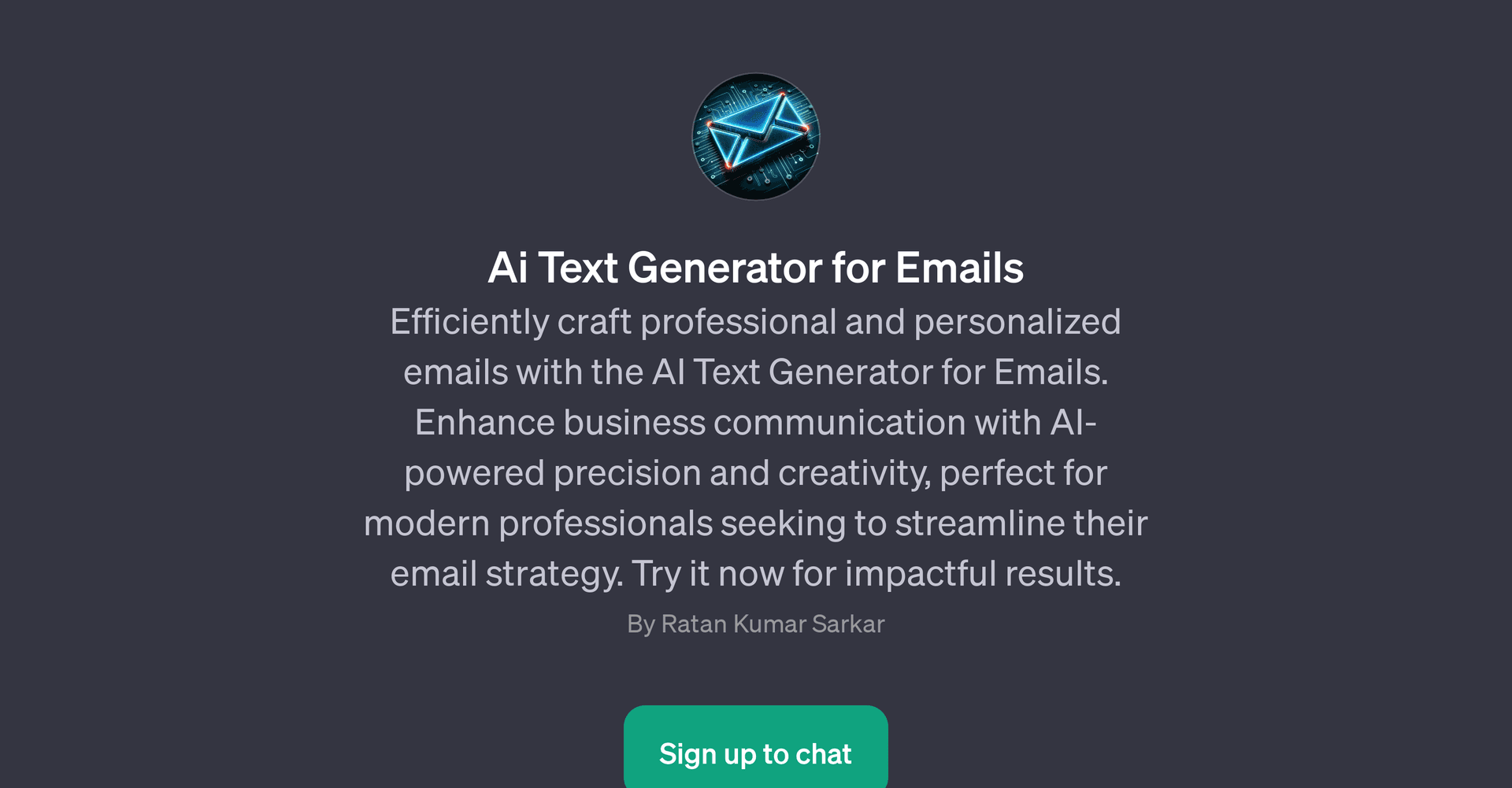AI Text Generator for Emails