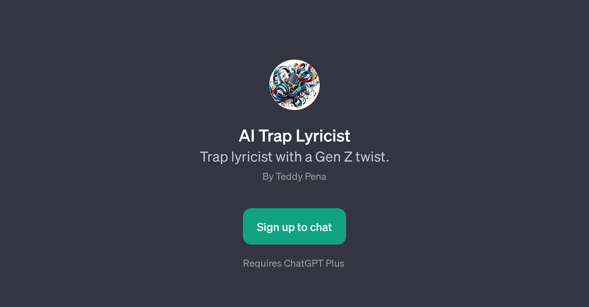 AI Trap Lyricist