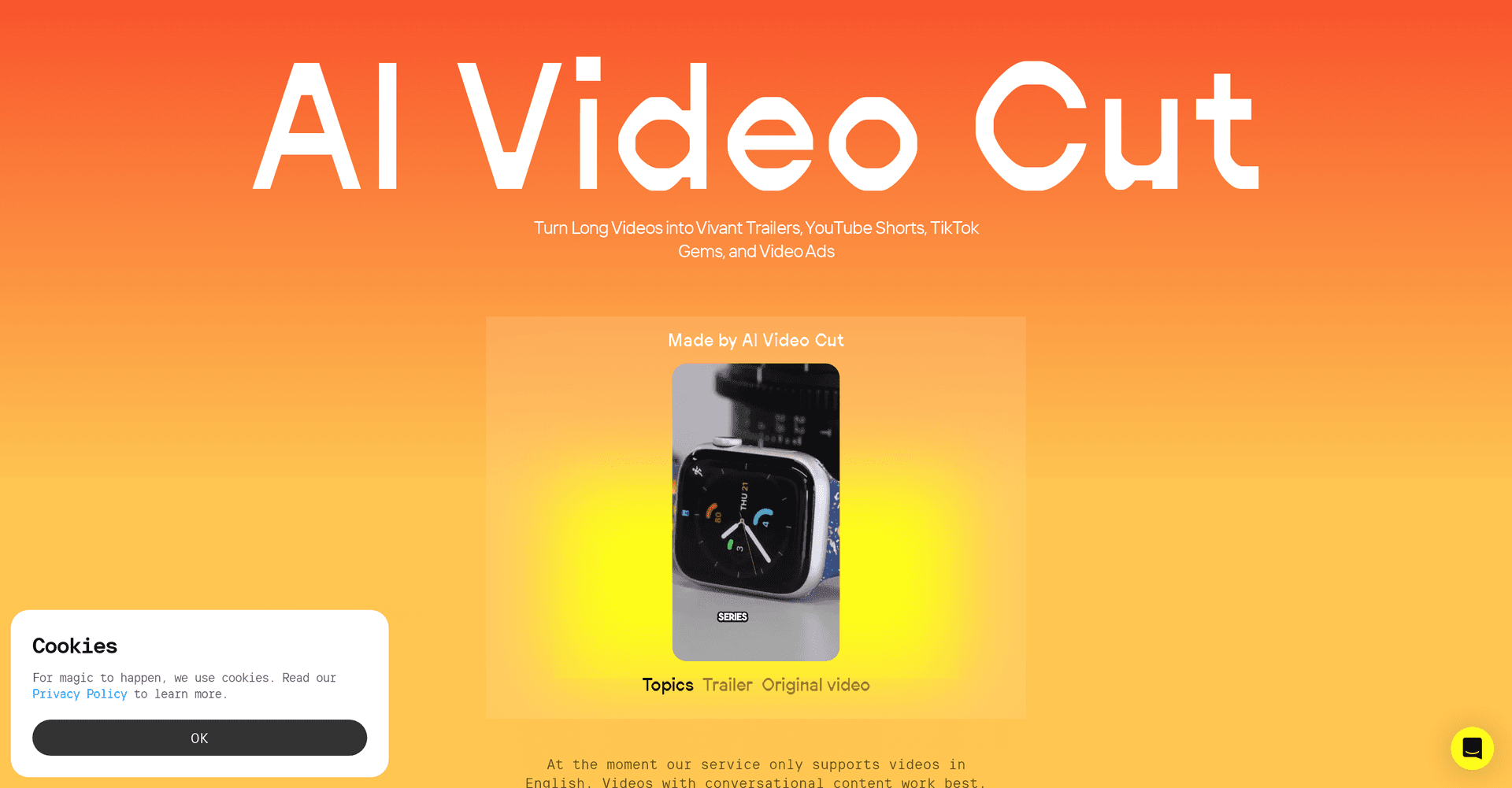 AI Video Cut