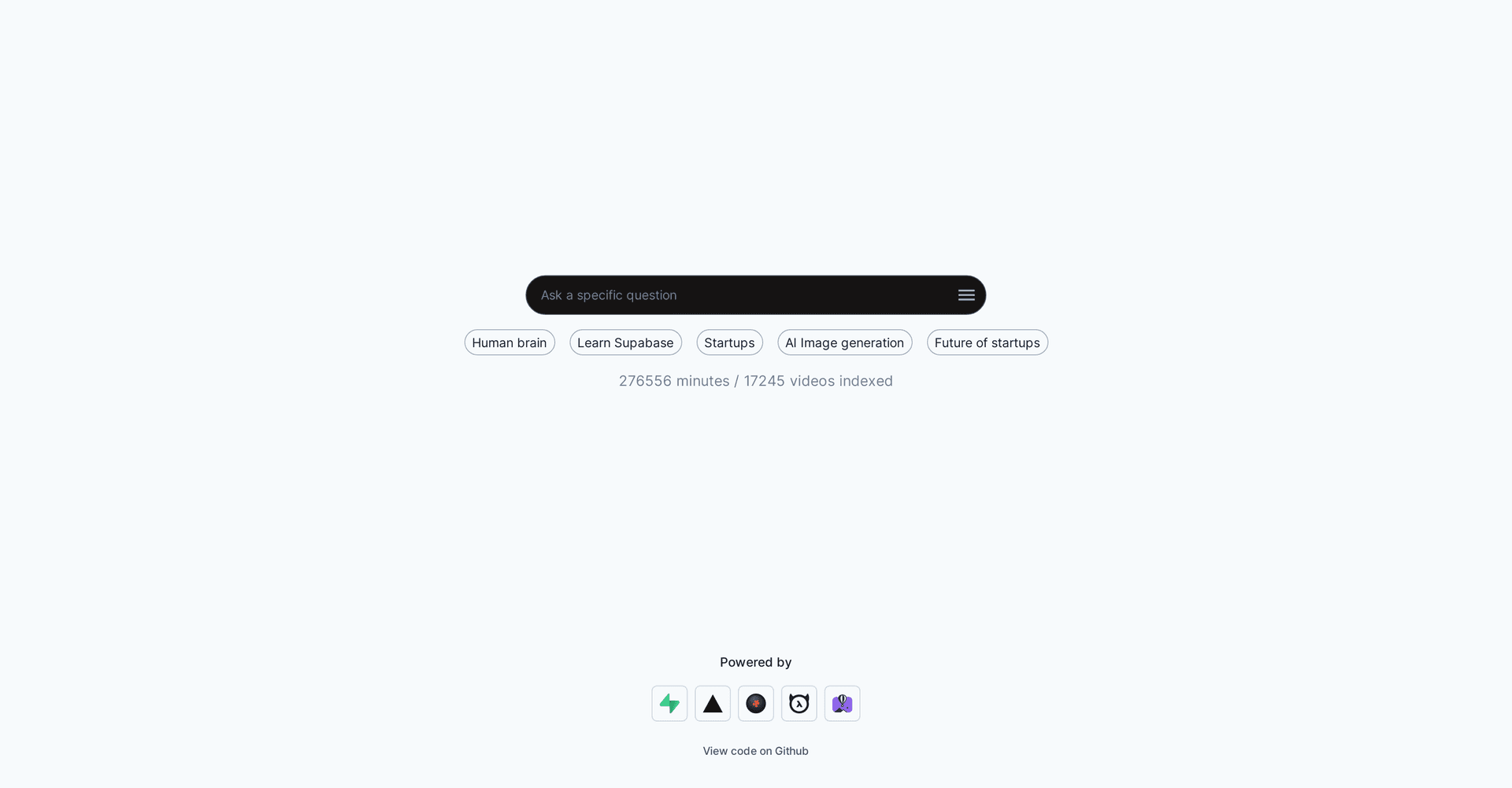 AI Video Search Engine
