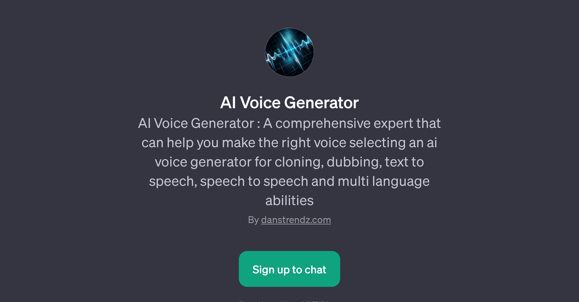 AI Voice Generator