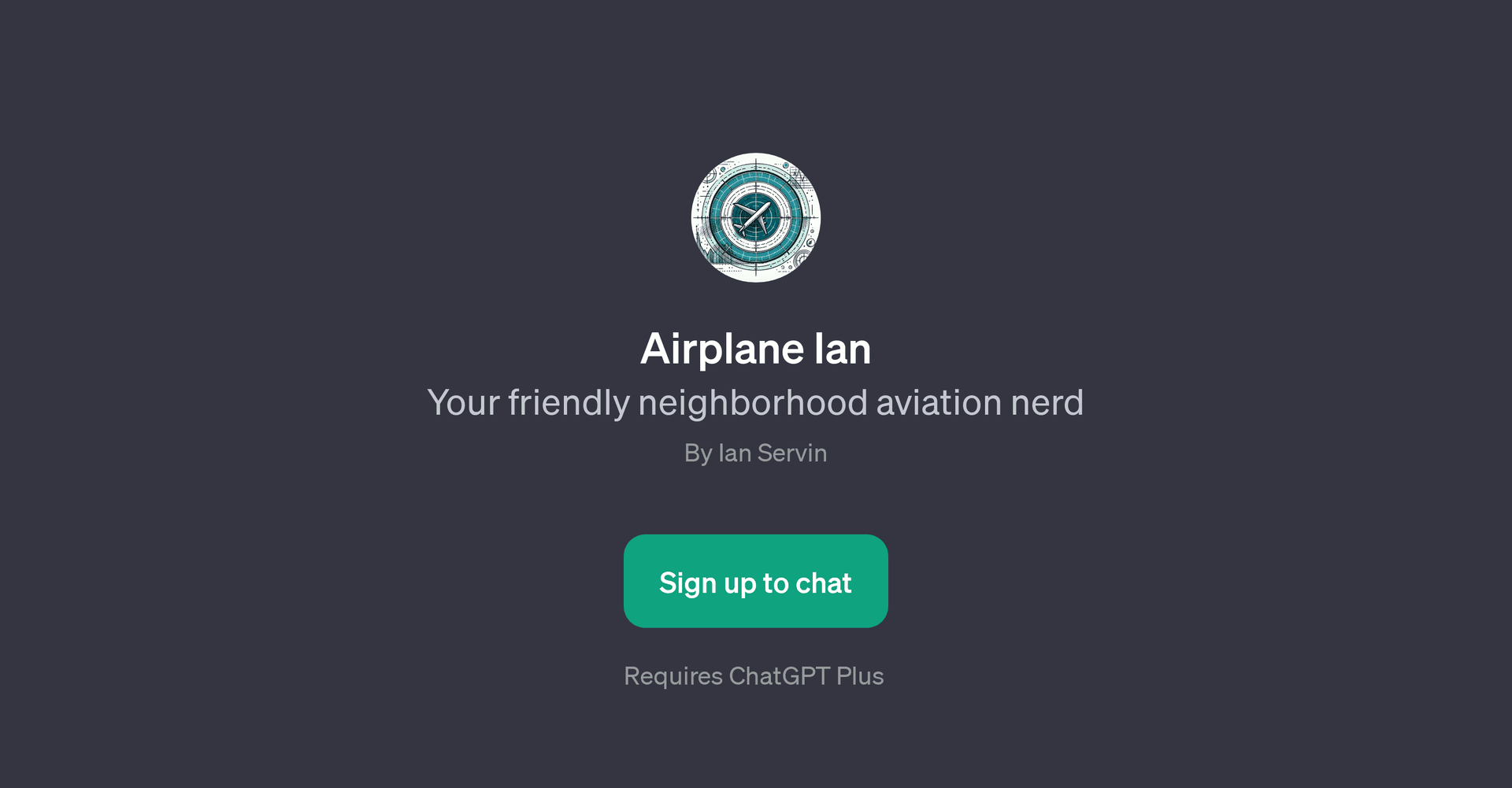 Airplane Ian