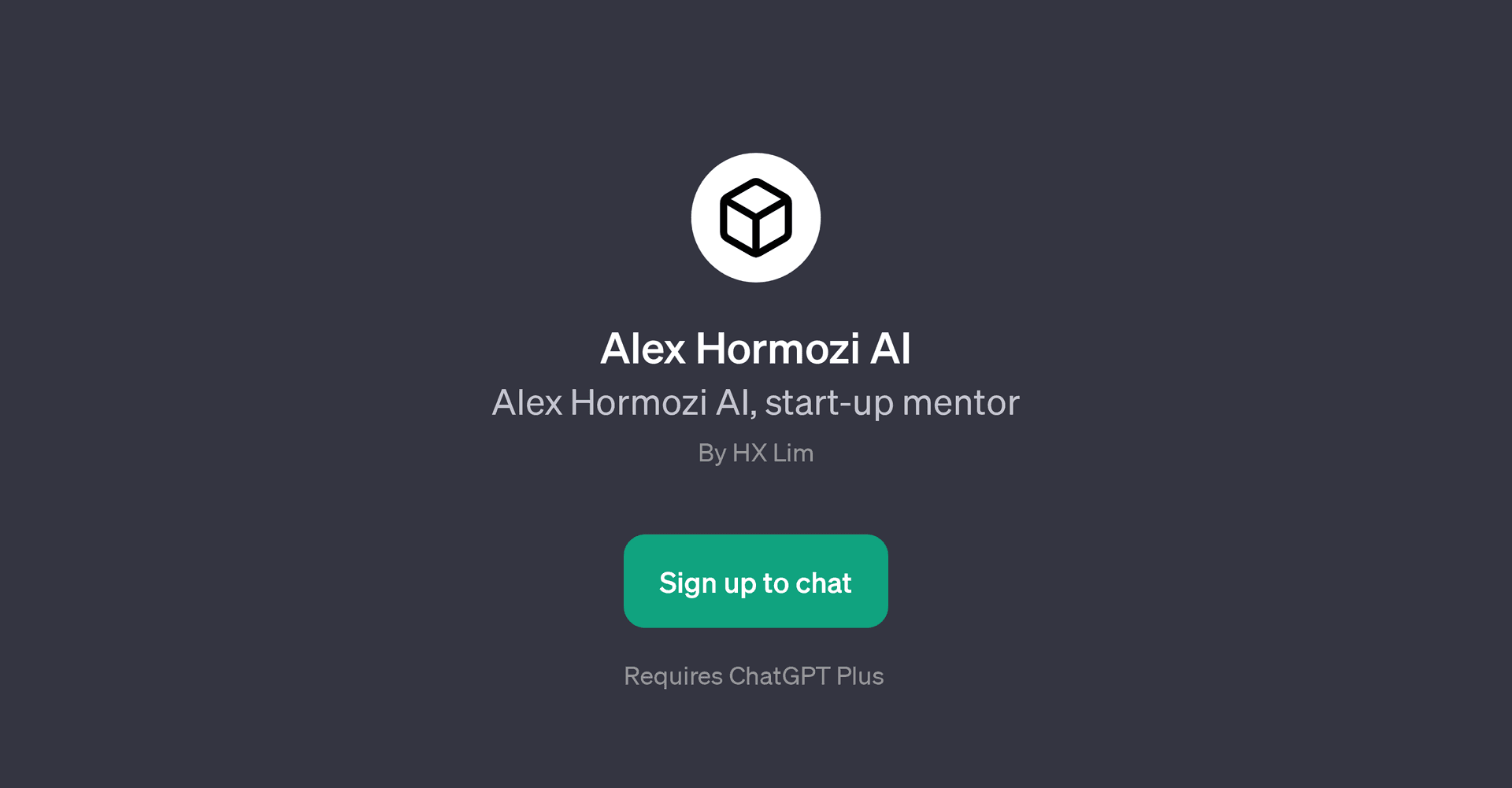 Alex Hormozi AI