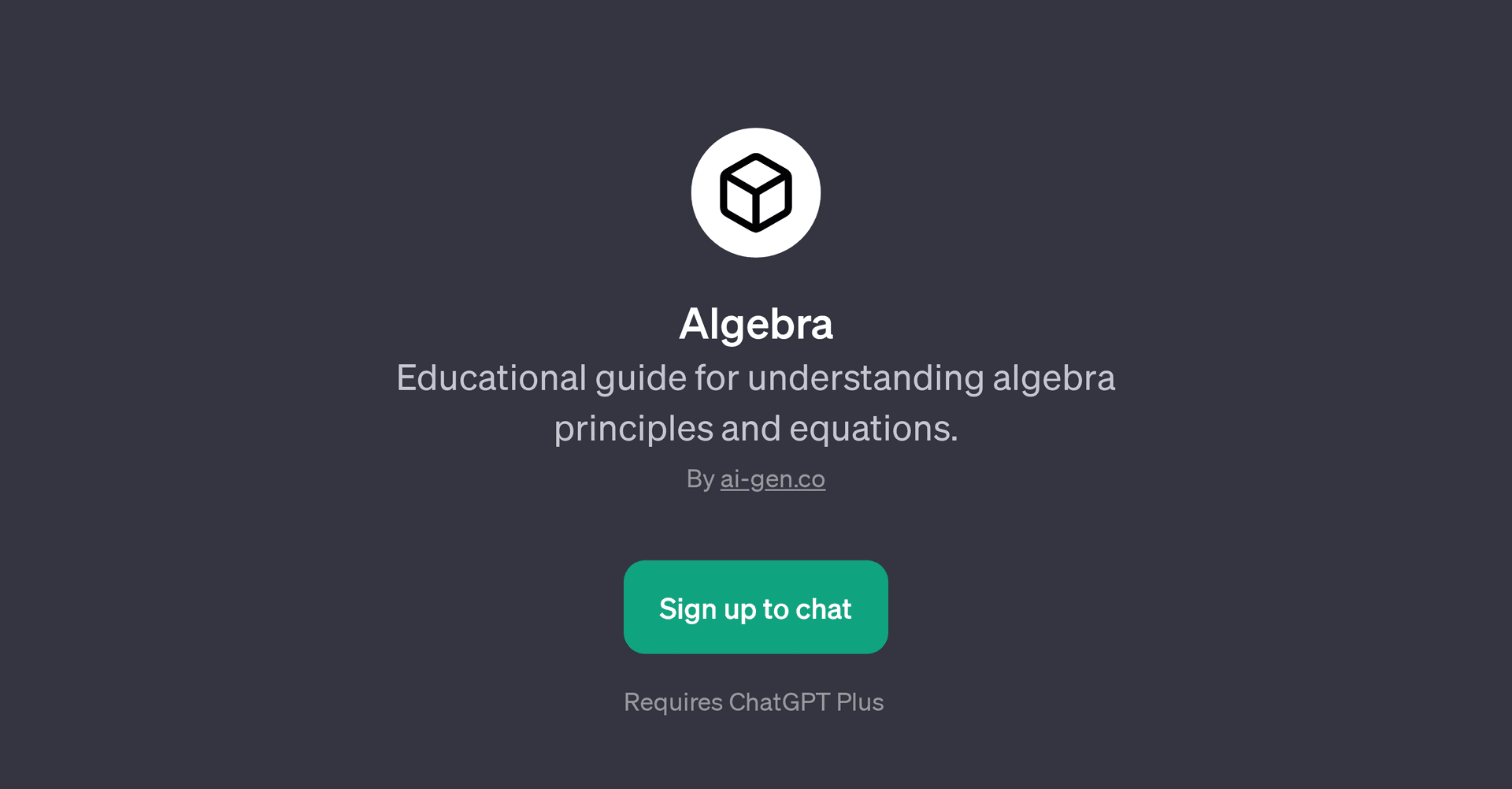Algebra