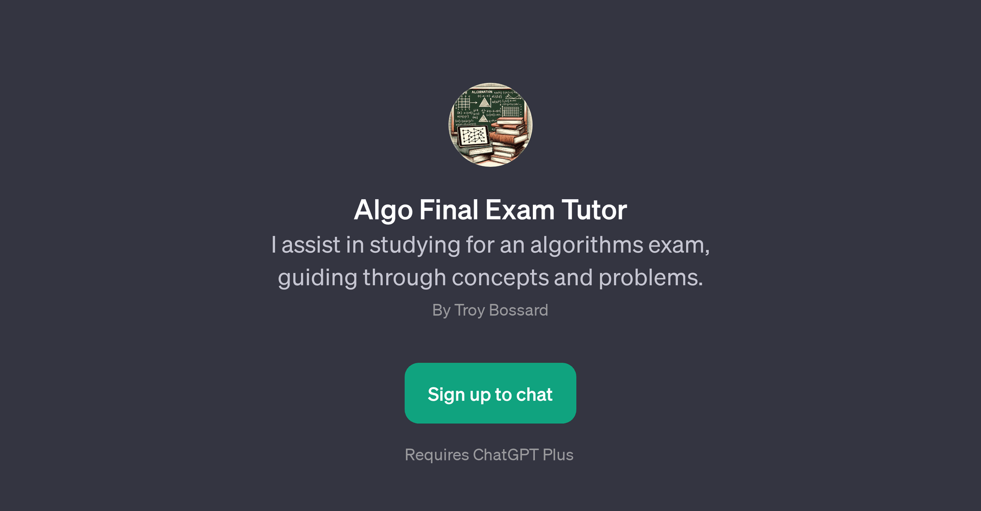 Algo Final Exam Tutor