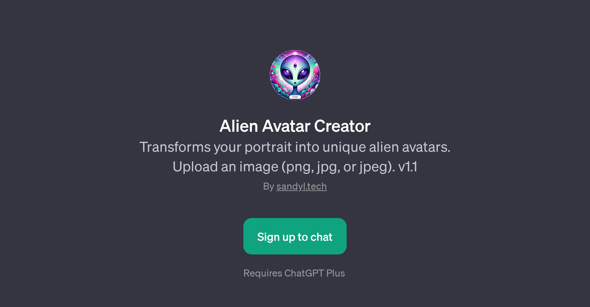 Alien Avatar Creator