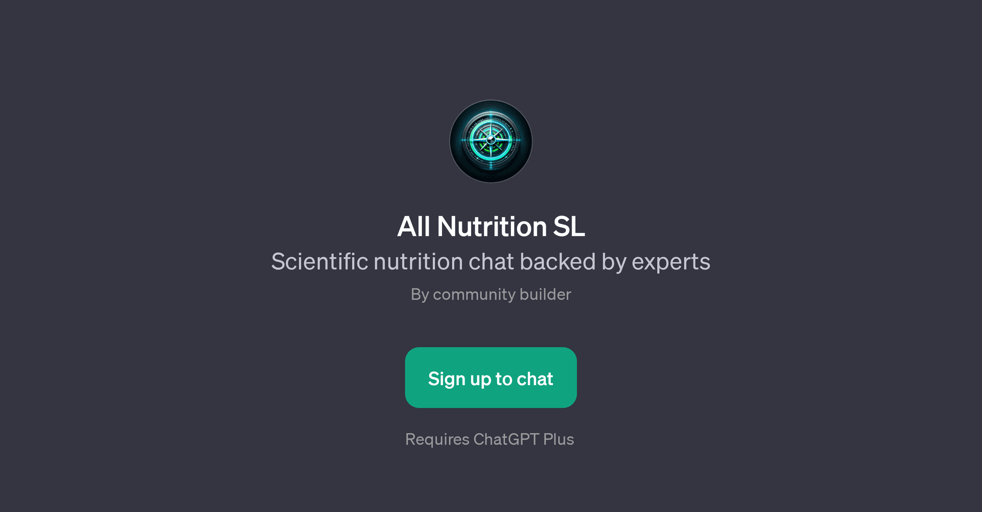 All Nutrition SL