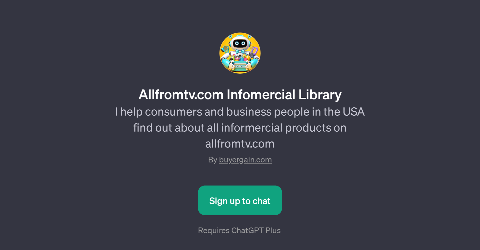 Allfromtv.com Infomercial Library