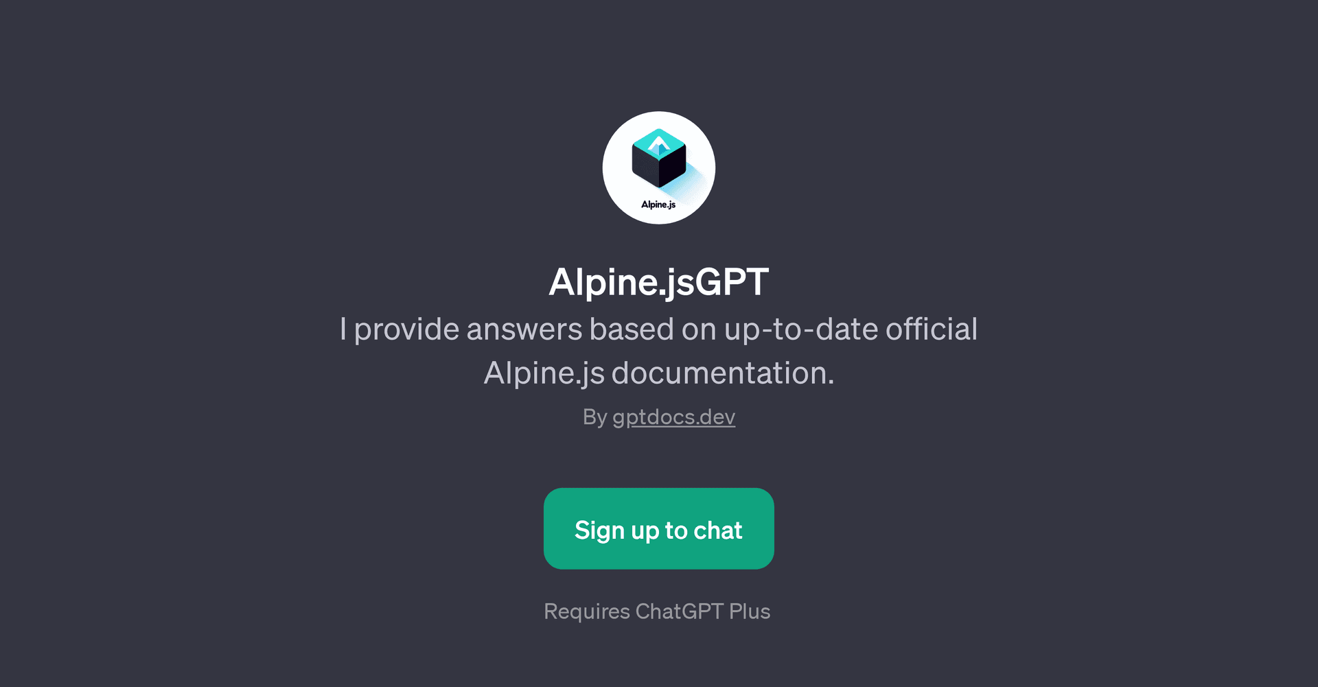 Alpine.jsGPT
