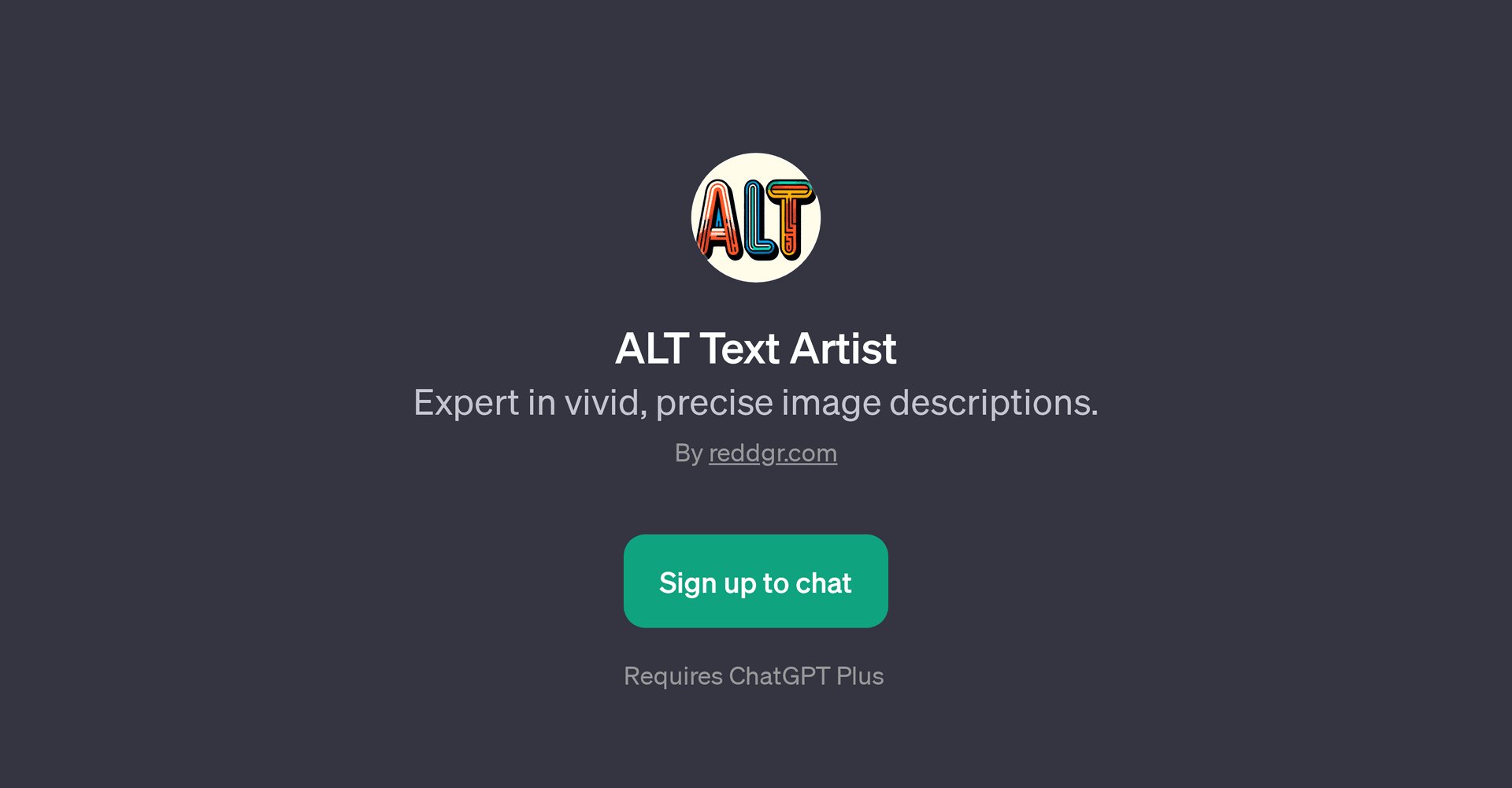 ALT Text Artist