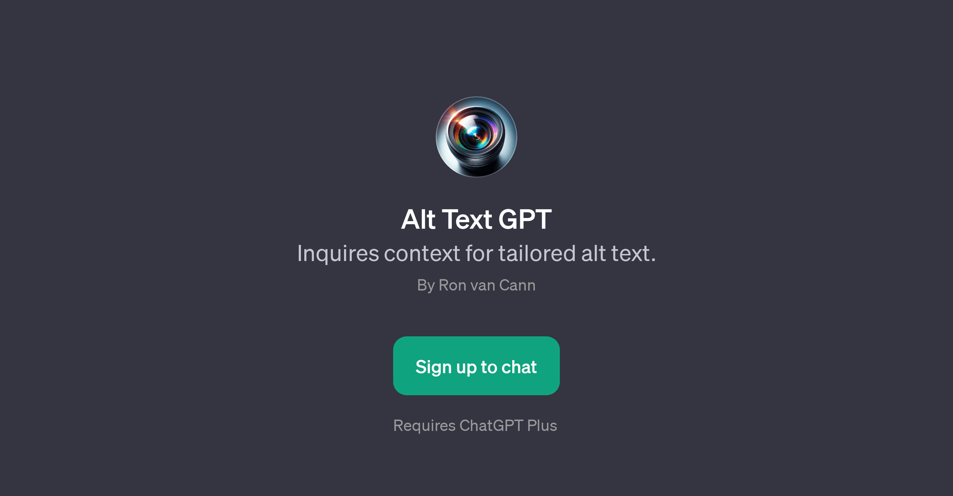Alt Text GPT