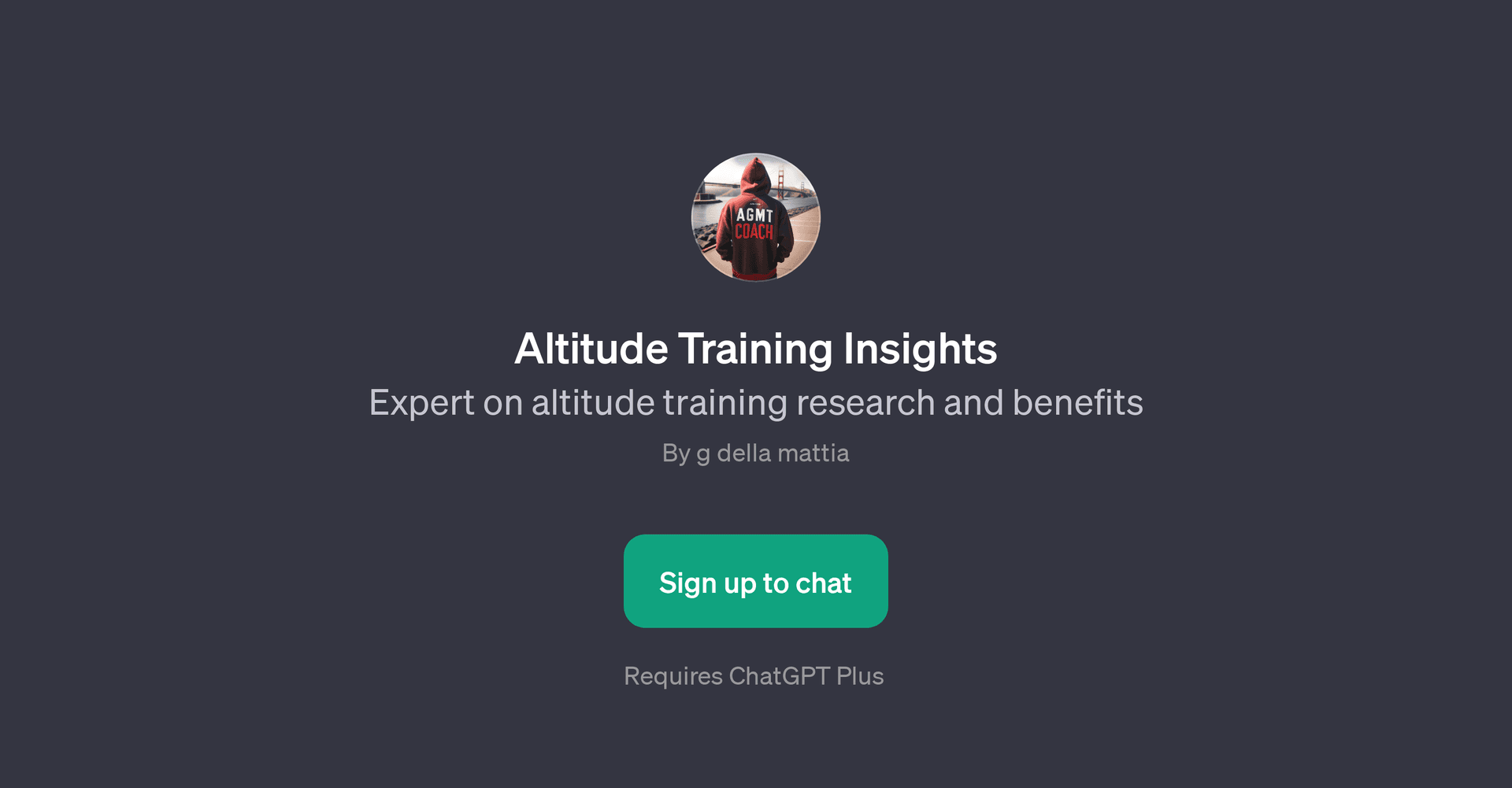 Altitude Training Insights
