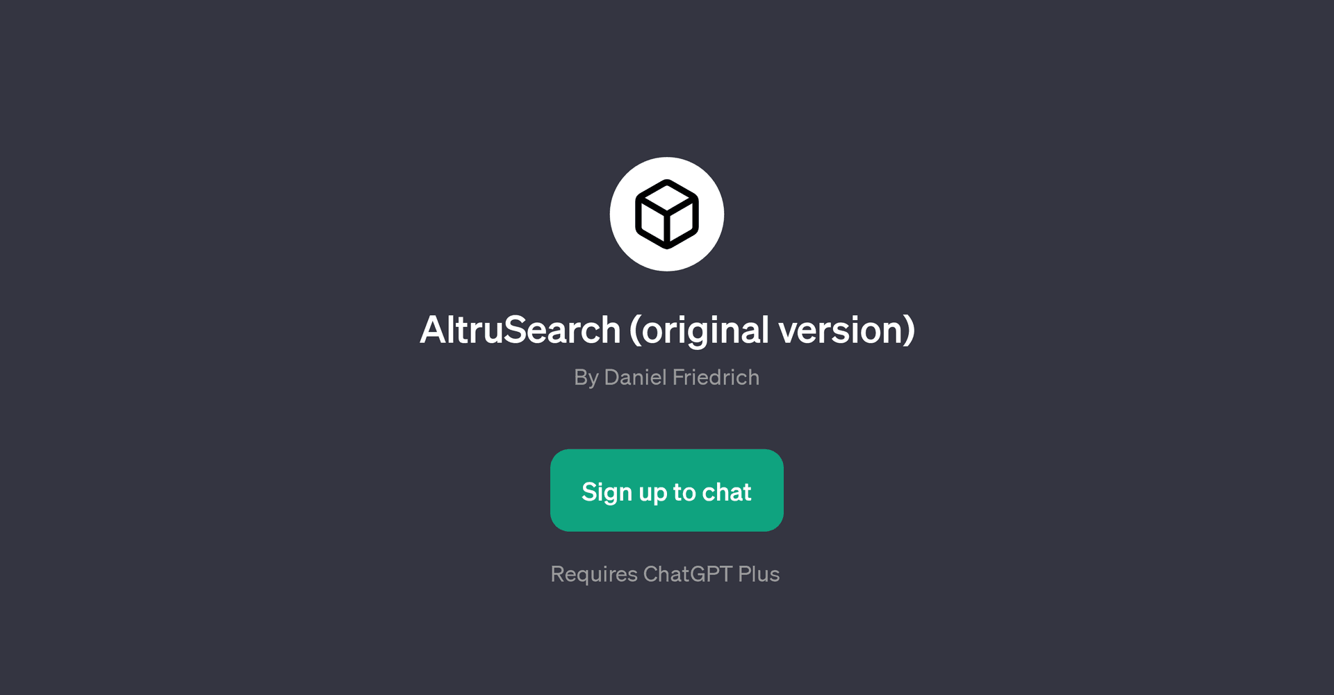 AltruSearch (original version)