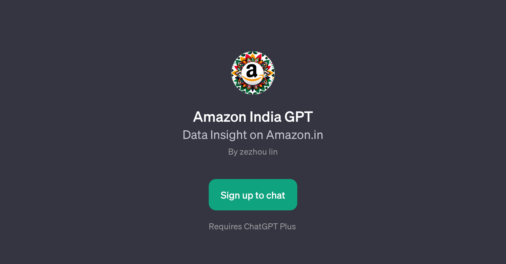 Amazon India GPT