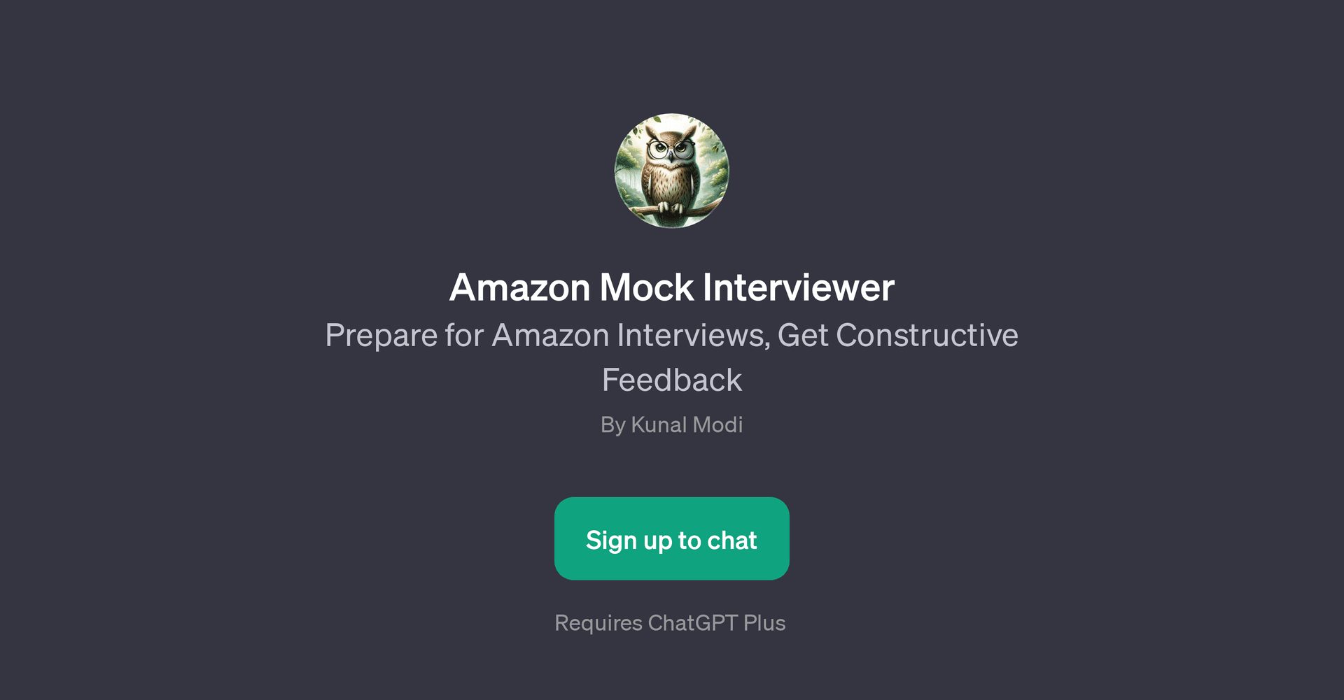 Amazon Mock Interviewer