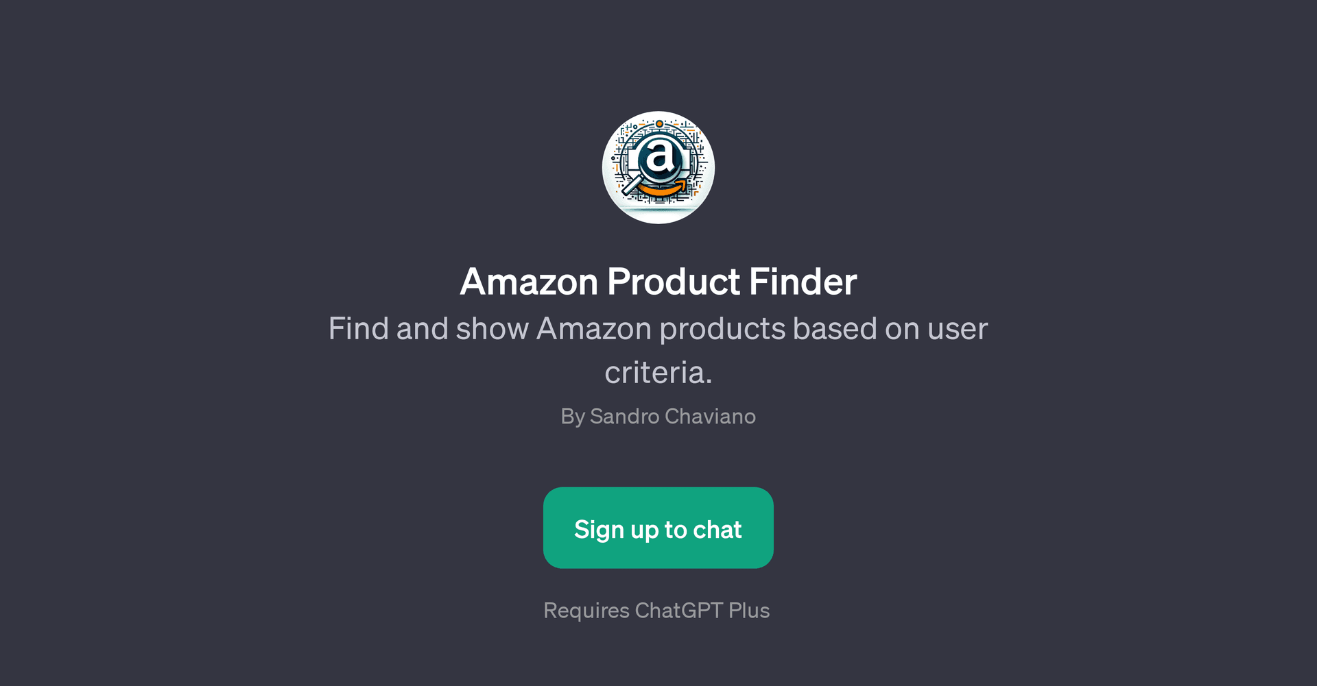 Amazon Product Finder