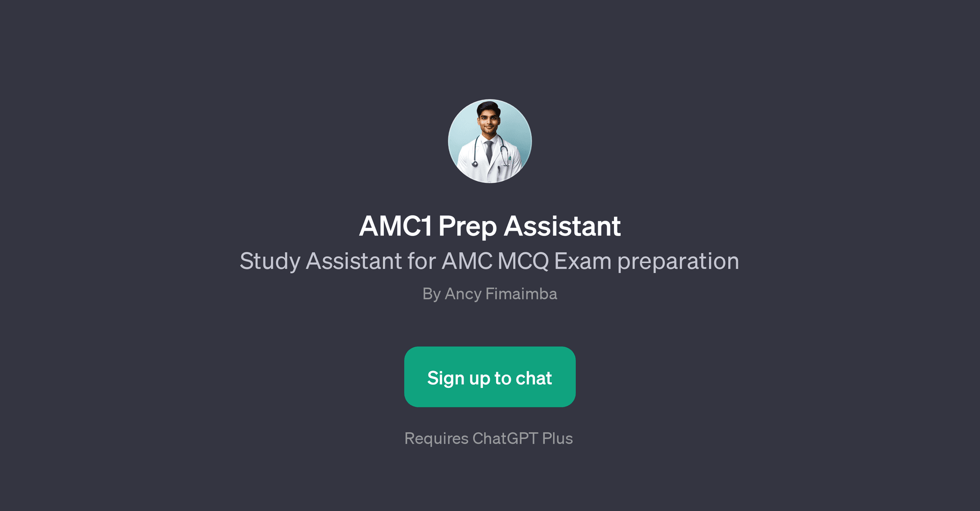 AMC1 Prep Assistant