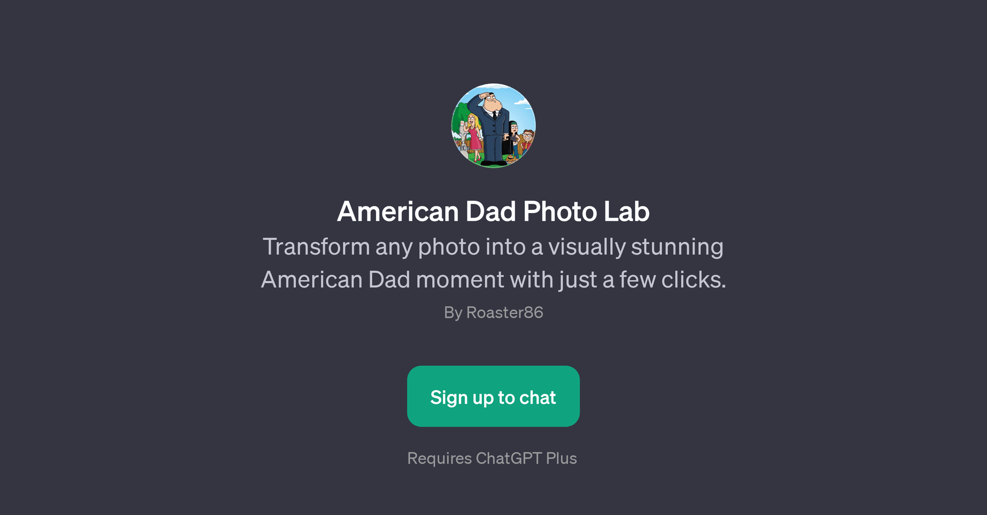 American Dad Photo Lab