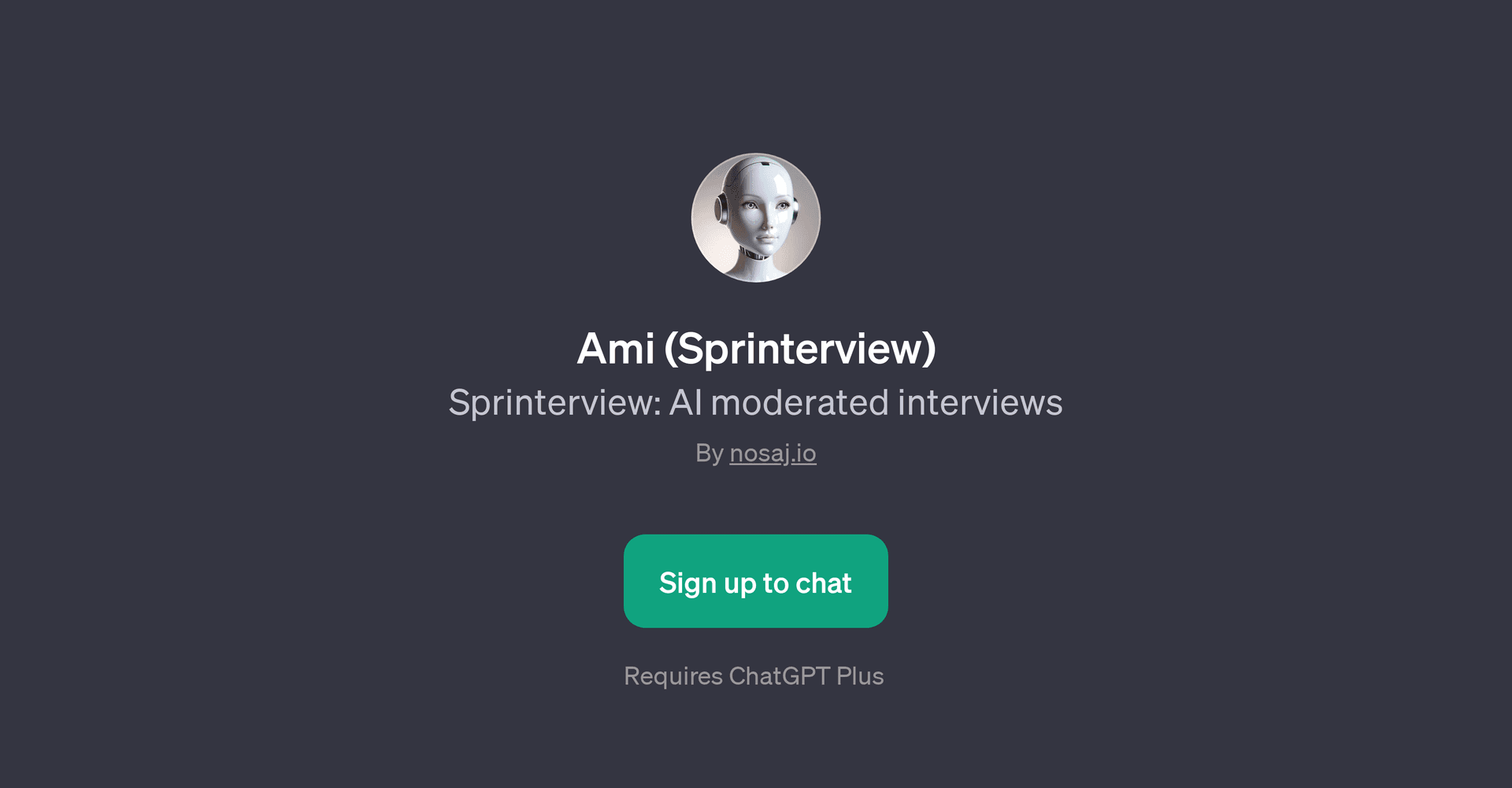 Ami (Sprinterview)
