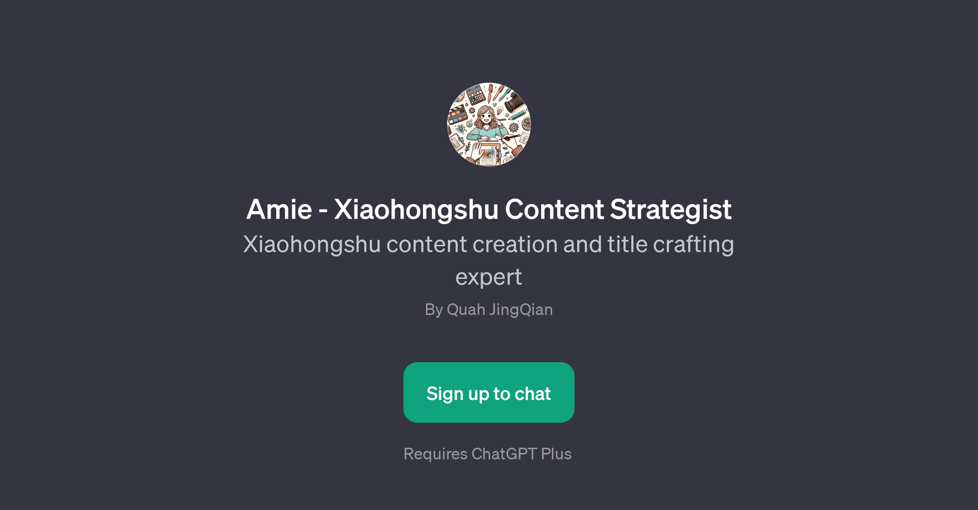 Amie - Xiaohongshu Content Strategist