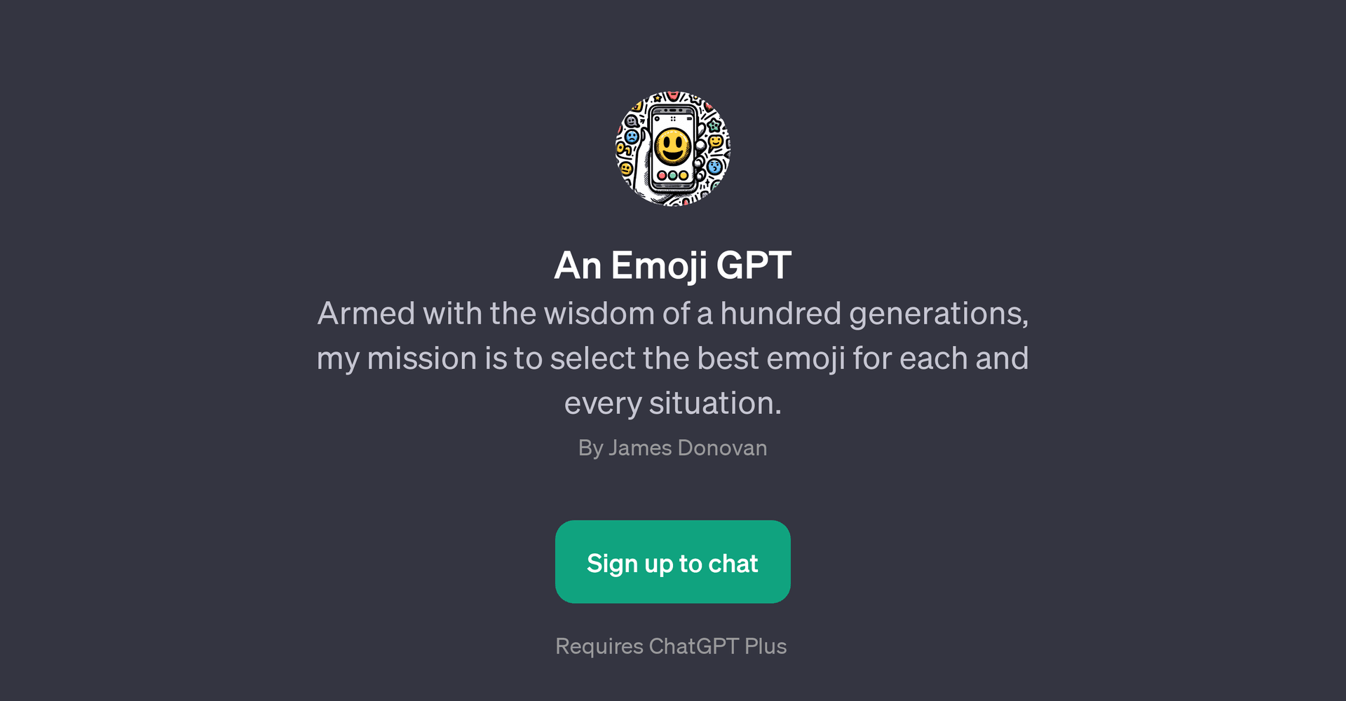 An Emoji GPT