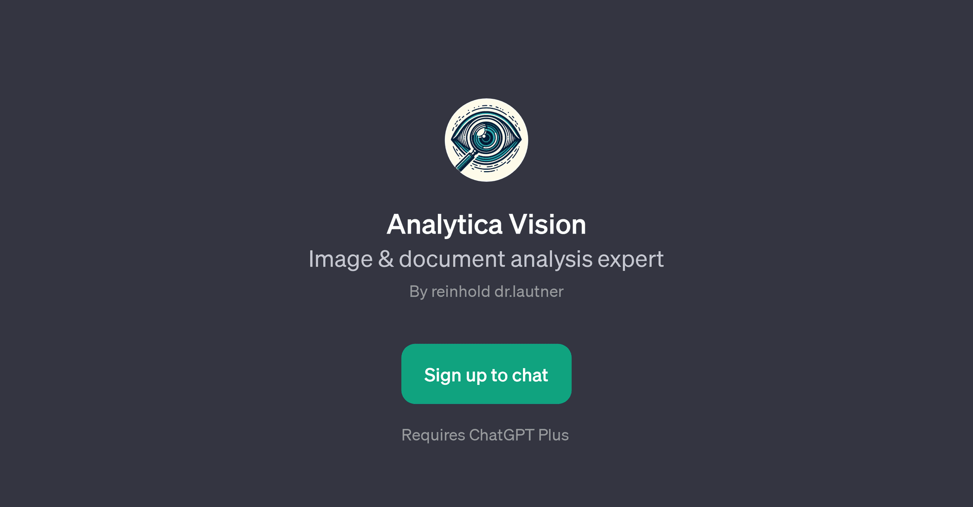 Analytica Vision