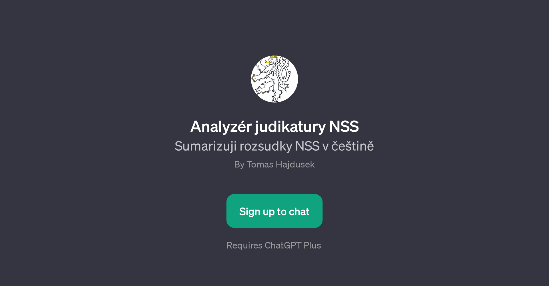 Analyzr judikatury NSS