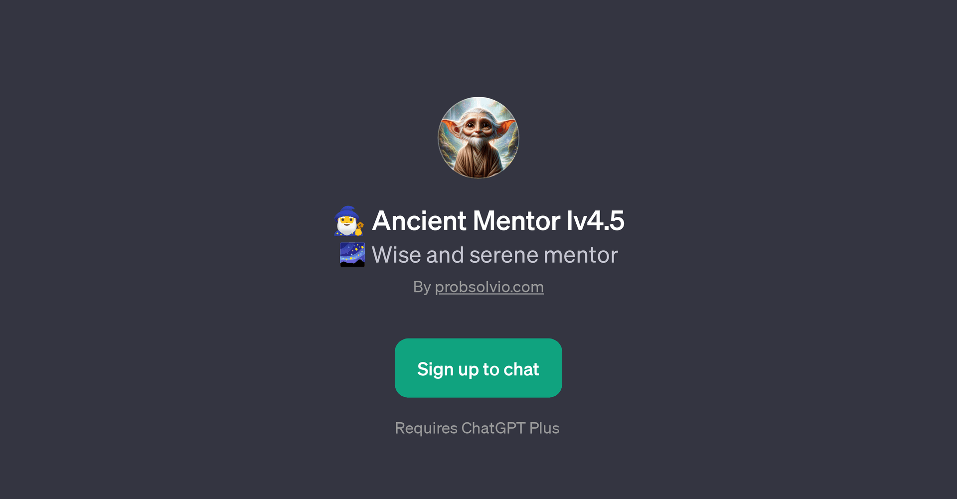 Ancient Mentor lv4.5