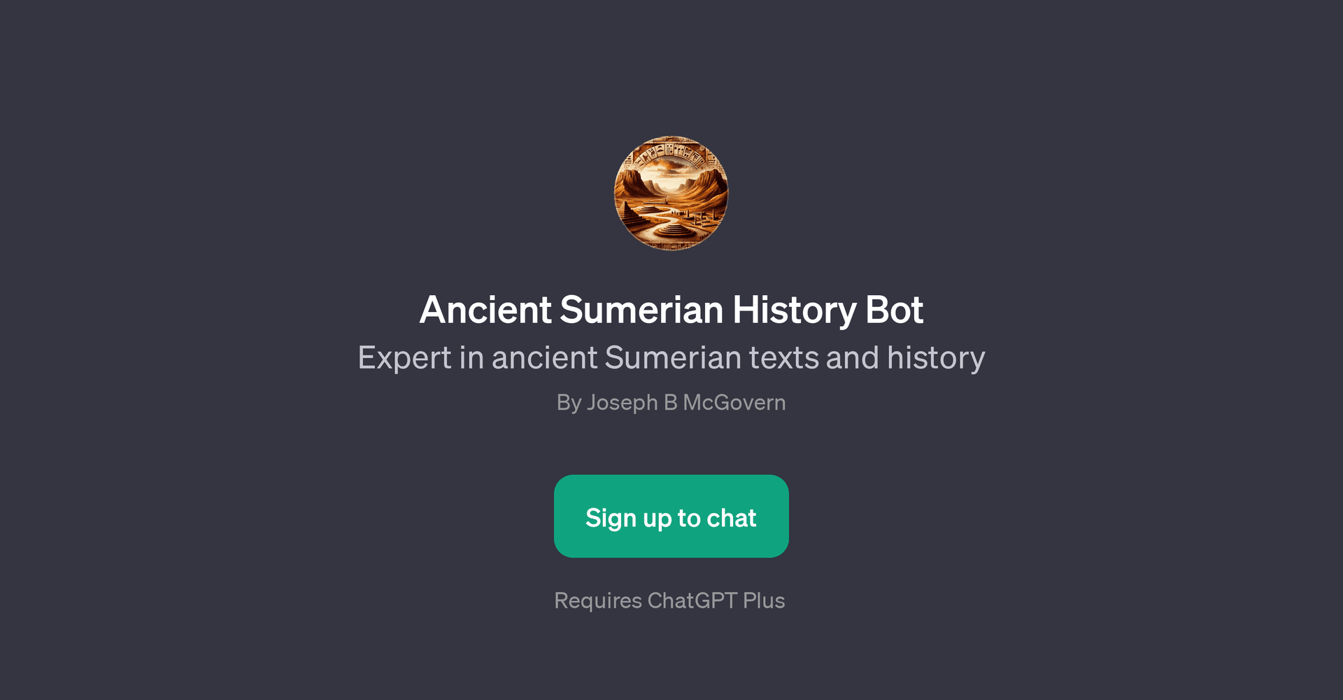 Ancient Sumerian History Bot