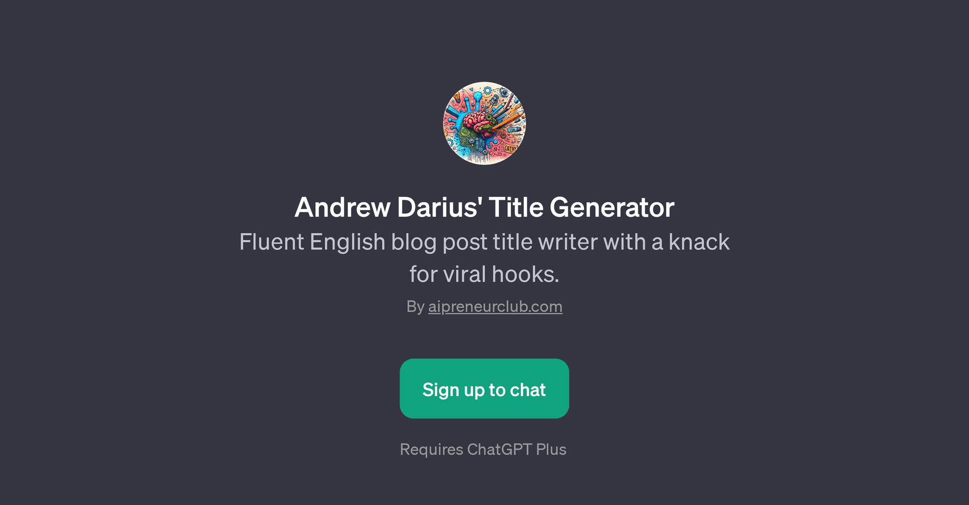 Andrew Darius' Title Generator