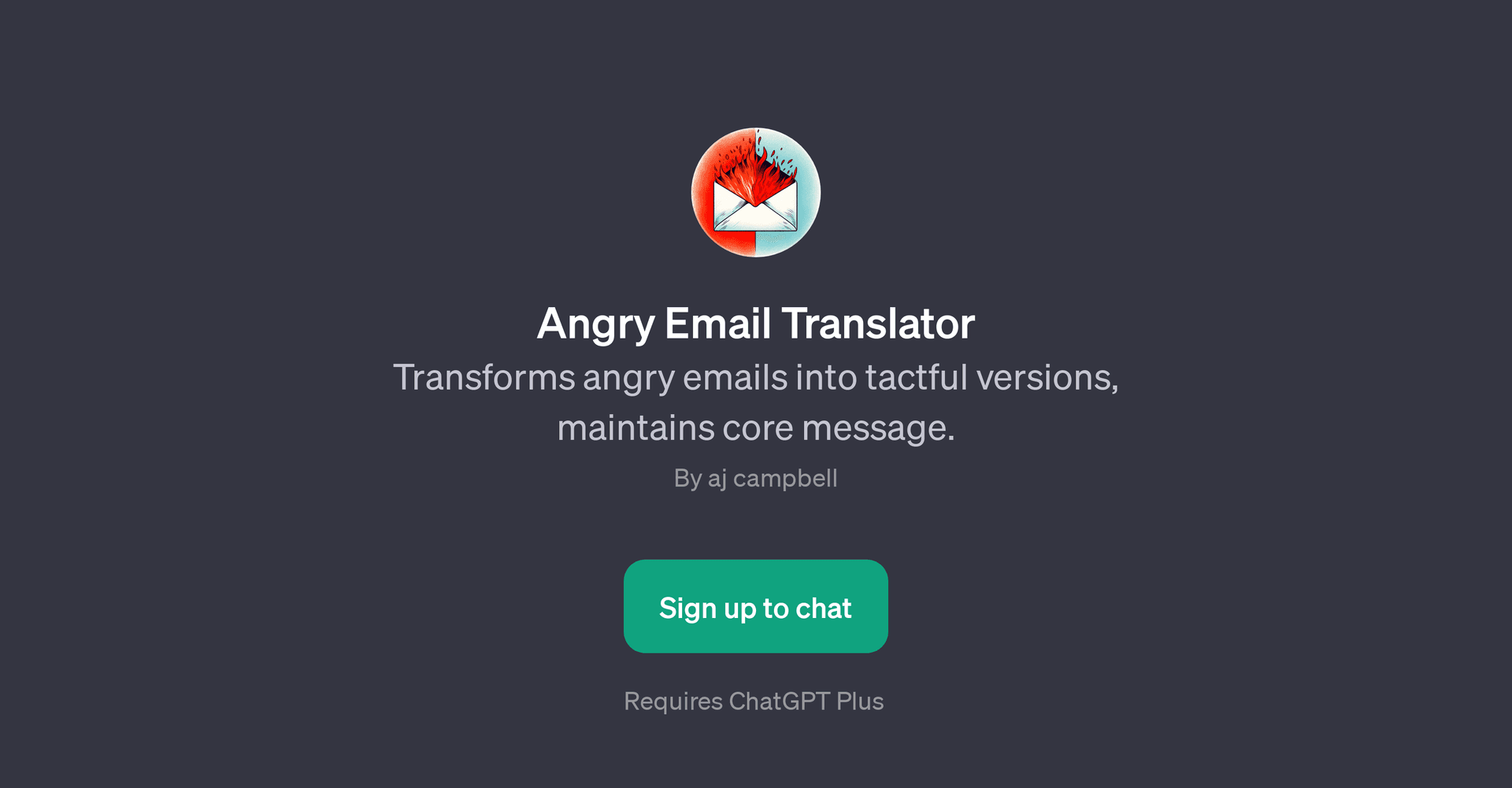 Angry Email Translator GPT
