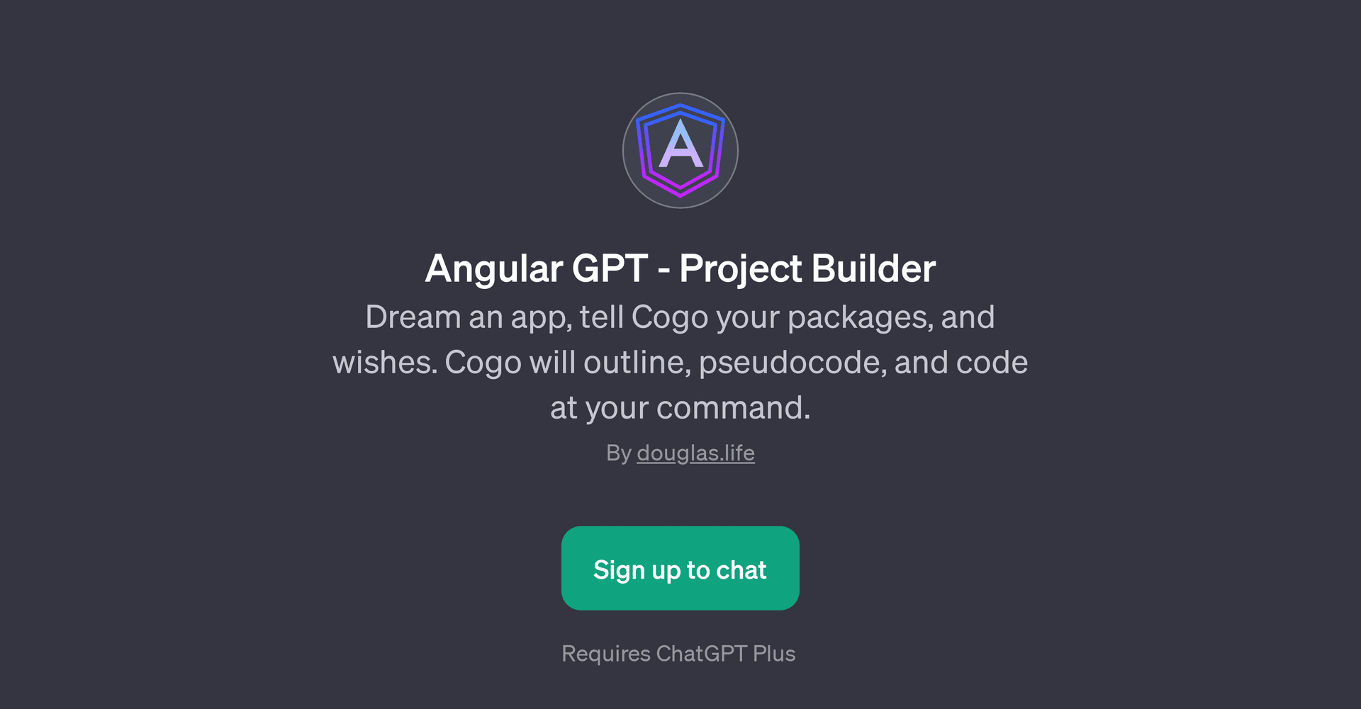 Angular GPT - Project Builder