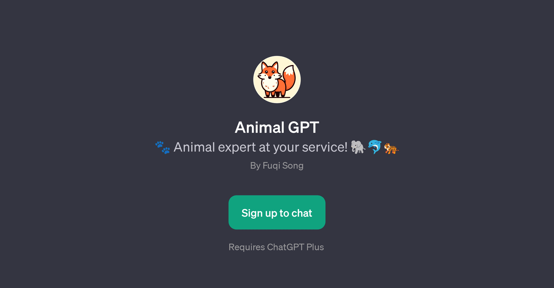 Animal GPT