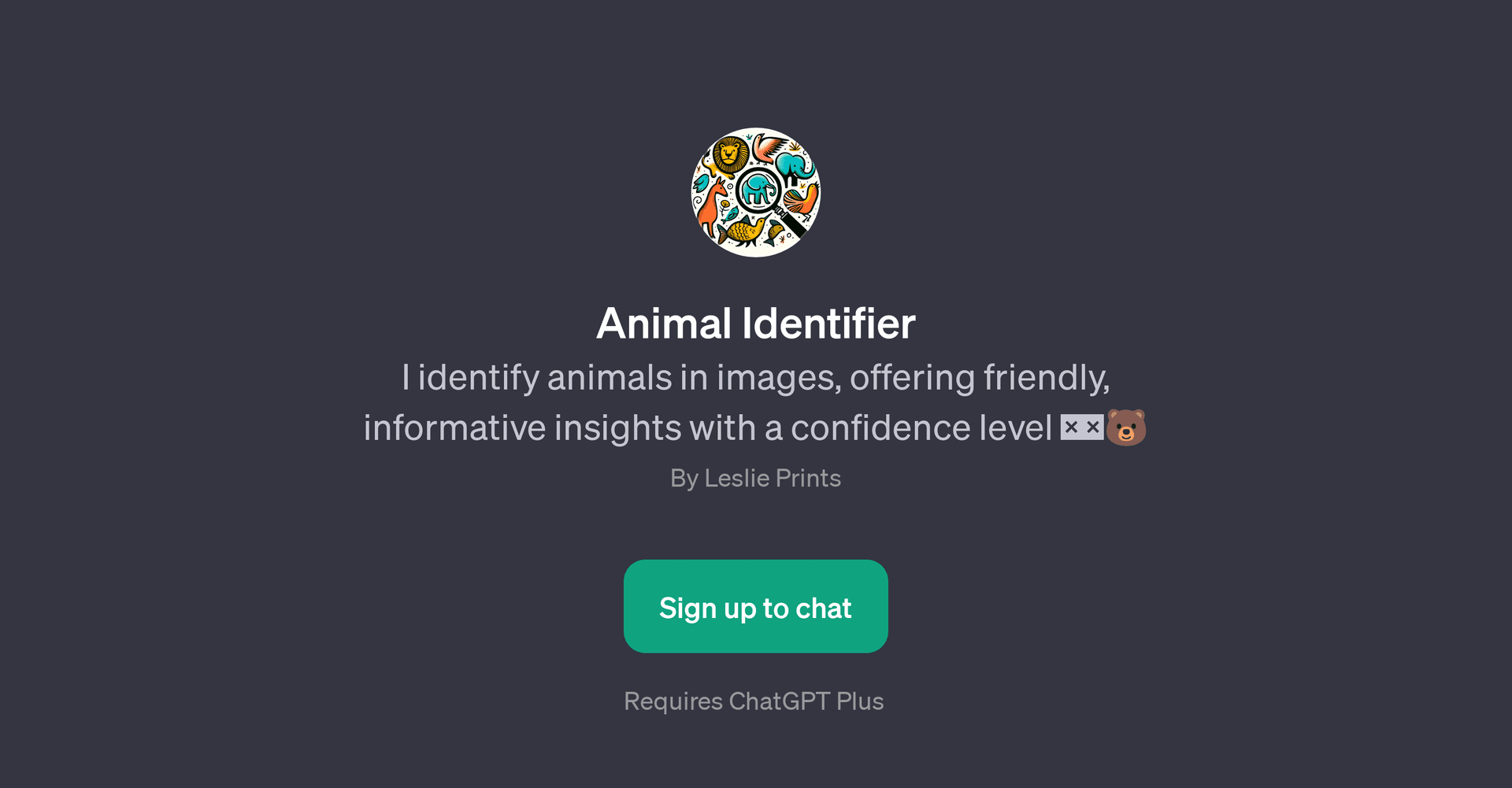 Animal Identifier