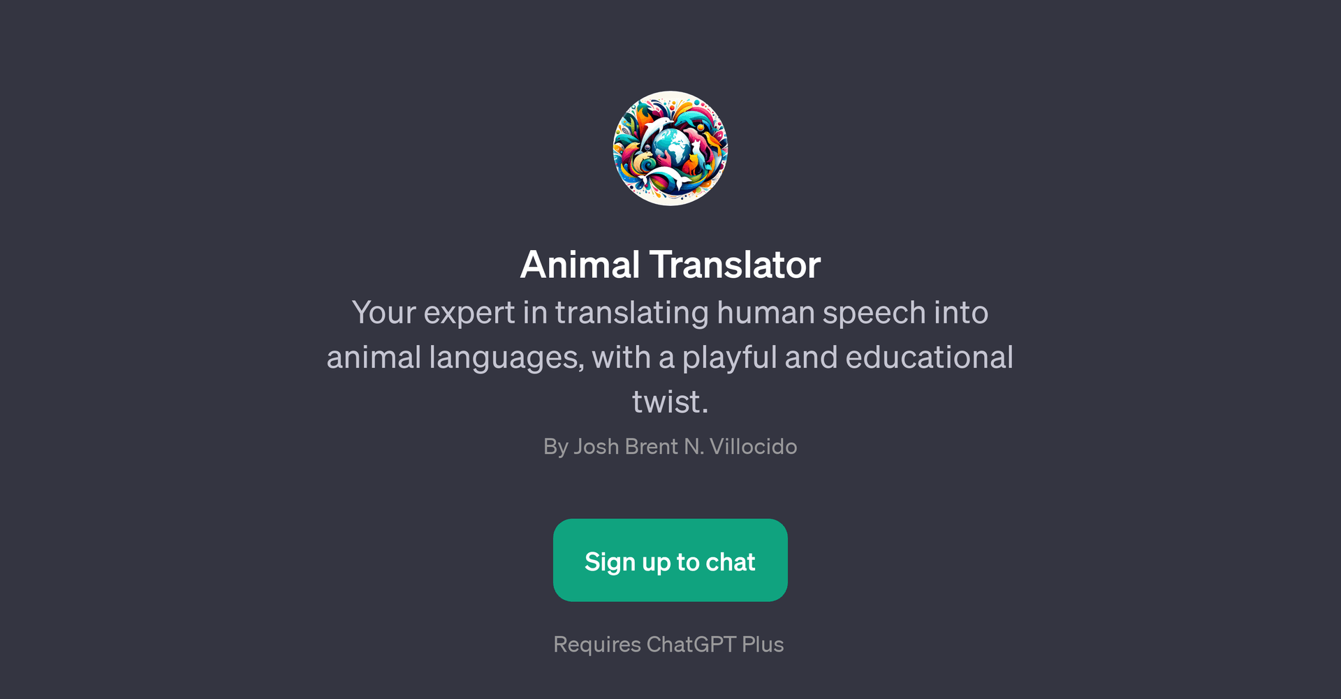 Animal Translator